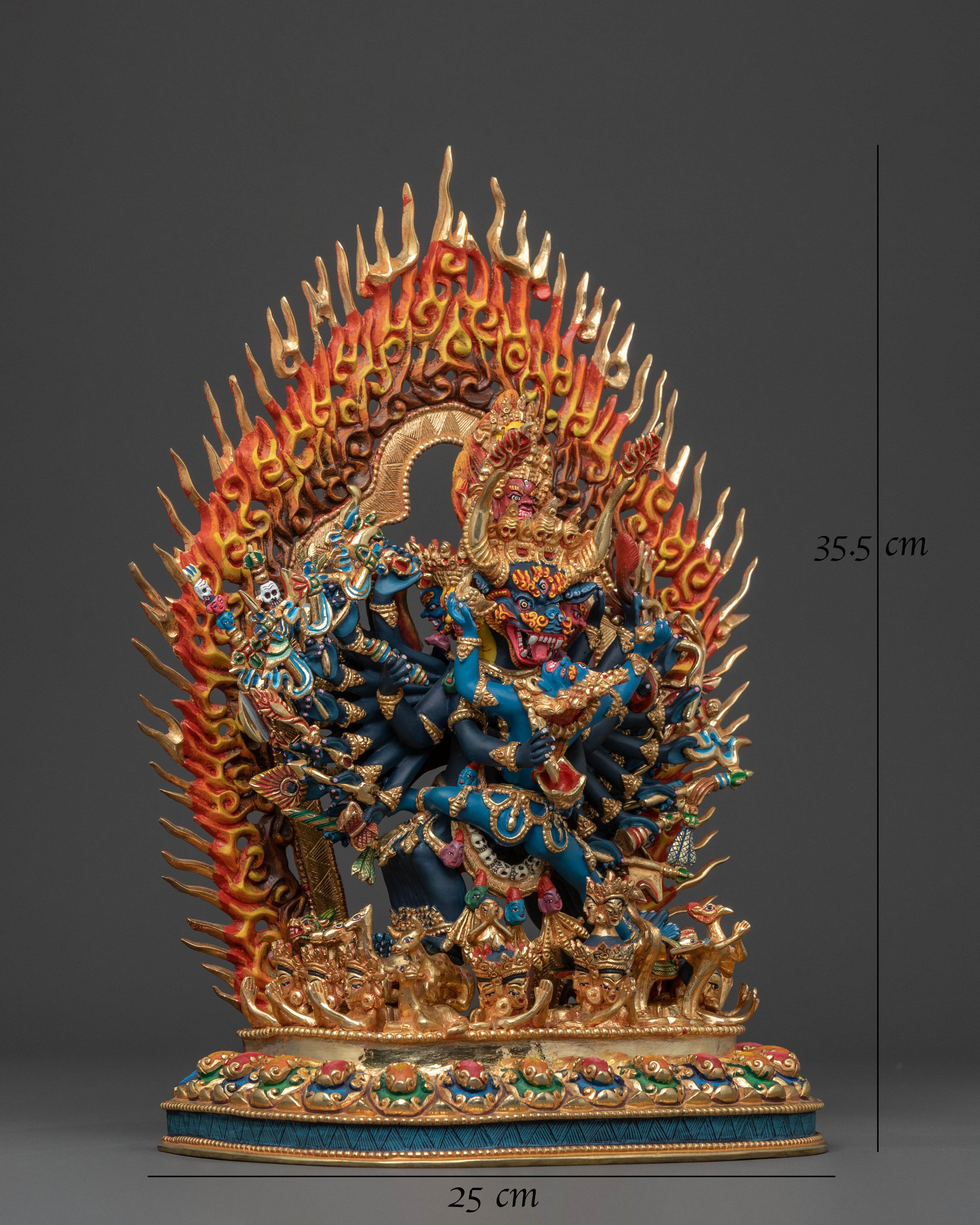 Yamantaka Sacred Statue for Altar Home Decor