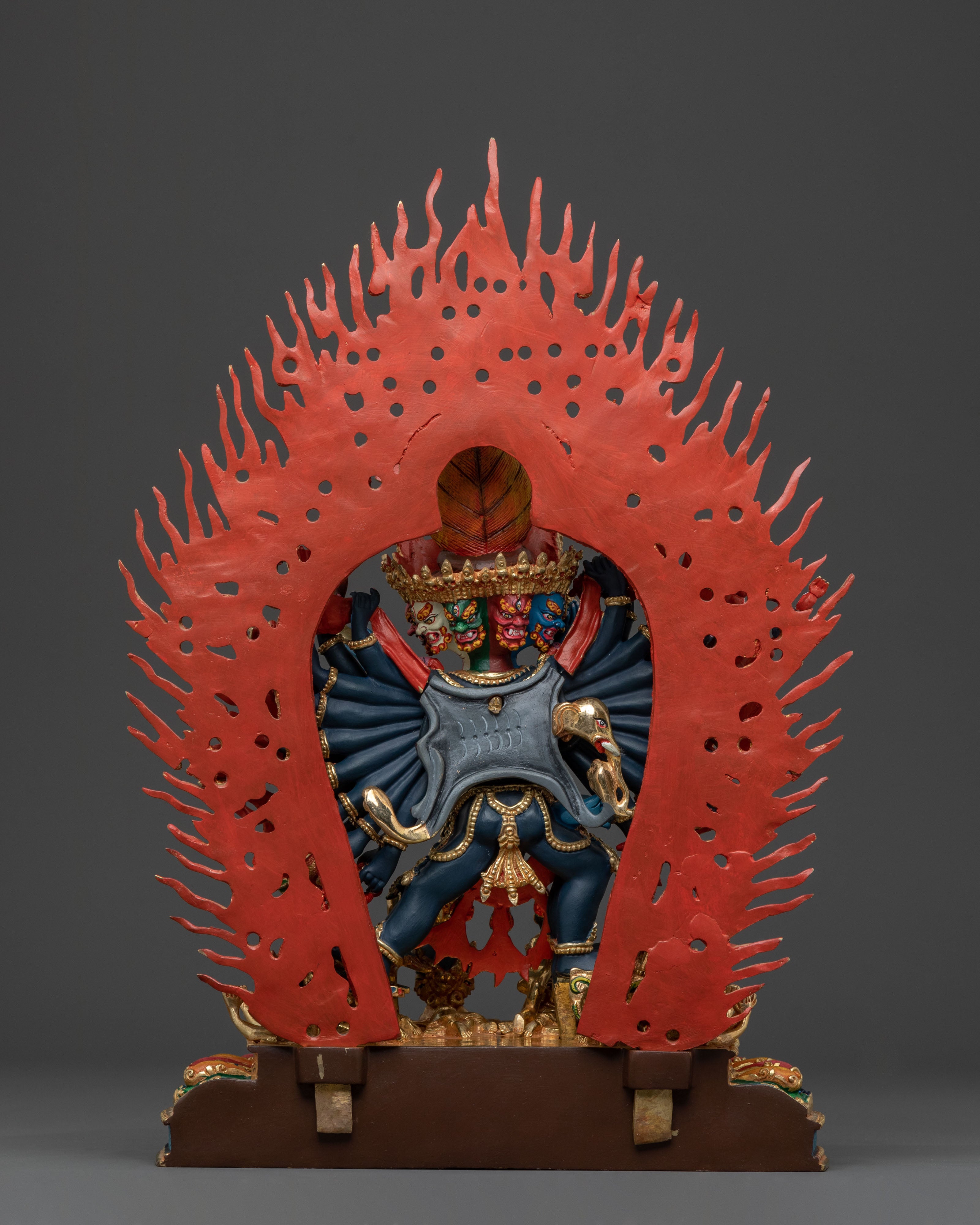 Yamantaka Sacred Statue for Altar Home Decor