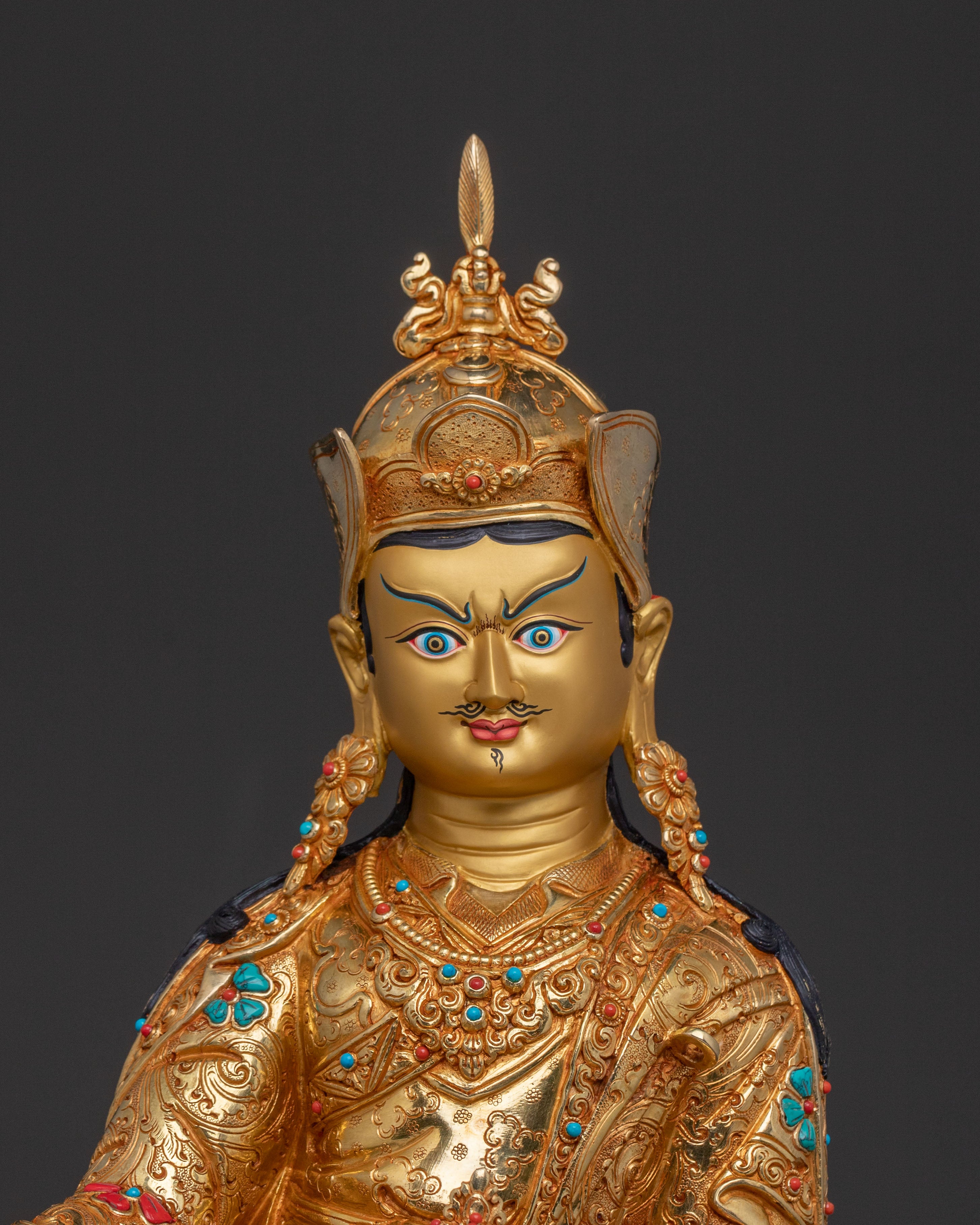 Guru Rinpoche Wisdom Statue | Handcrafted Perfection