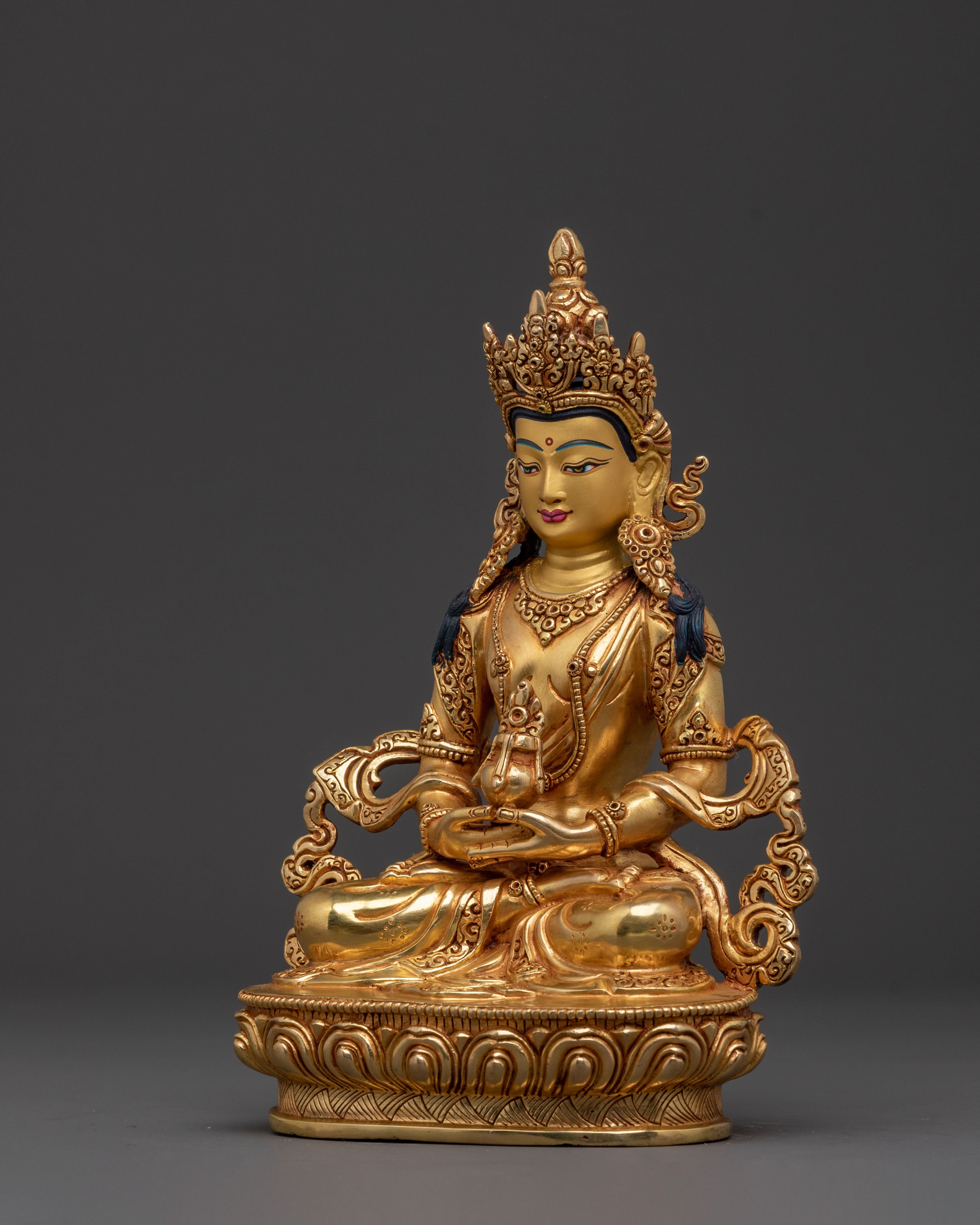 Handcrafted Six Bodhisattvas Statue | Spiritual Decor