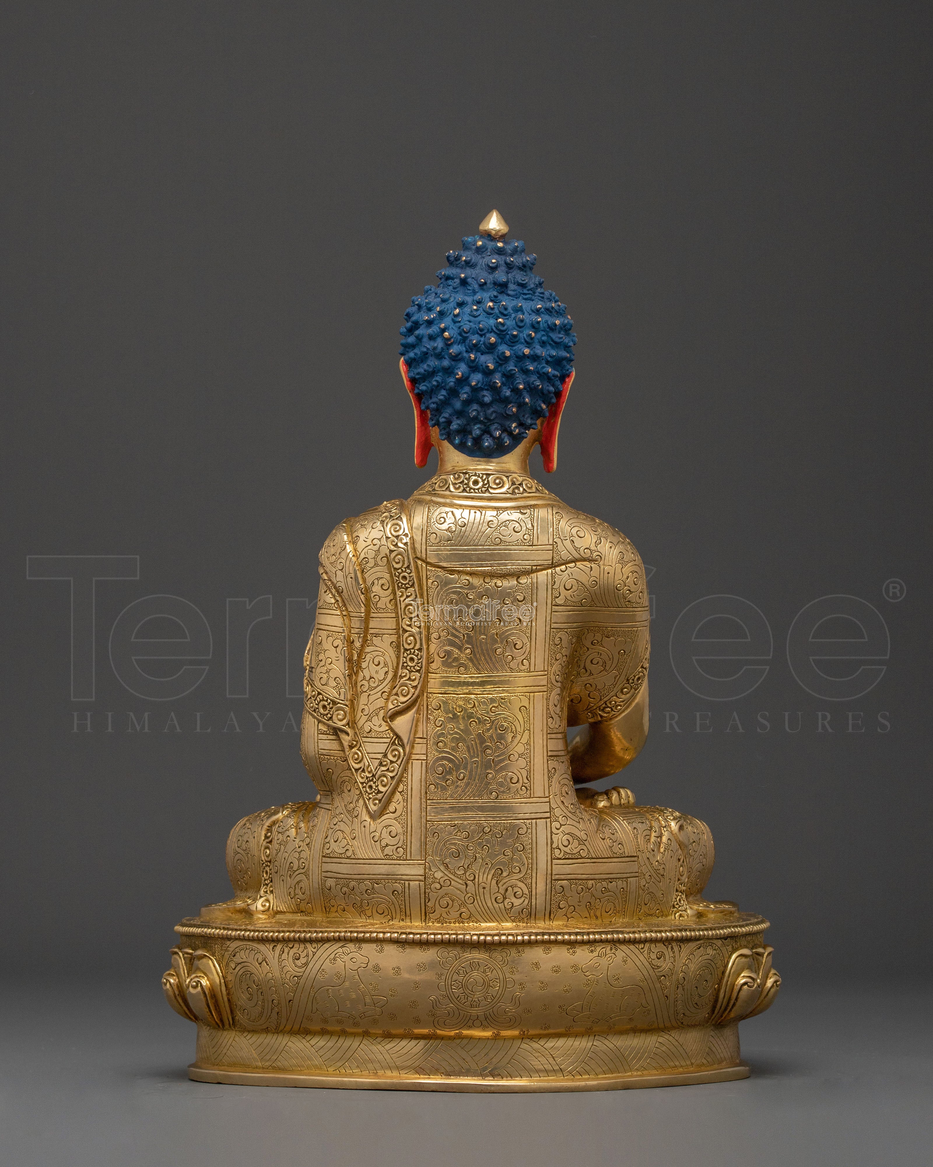 Pure Land Buddha Amitabha Sculpture: Buddha of Infinite Light