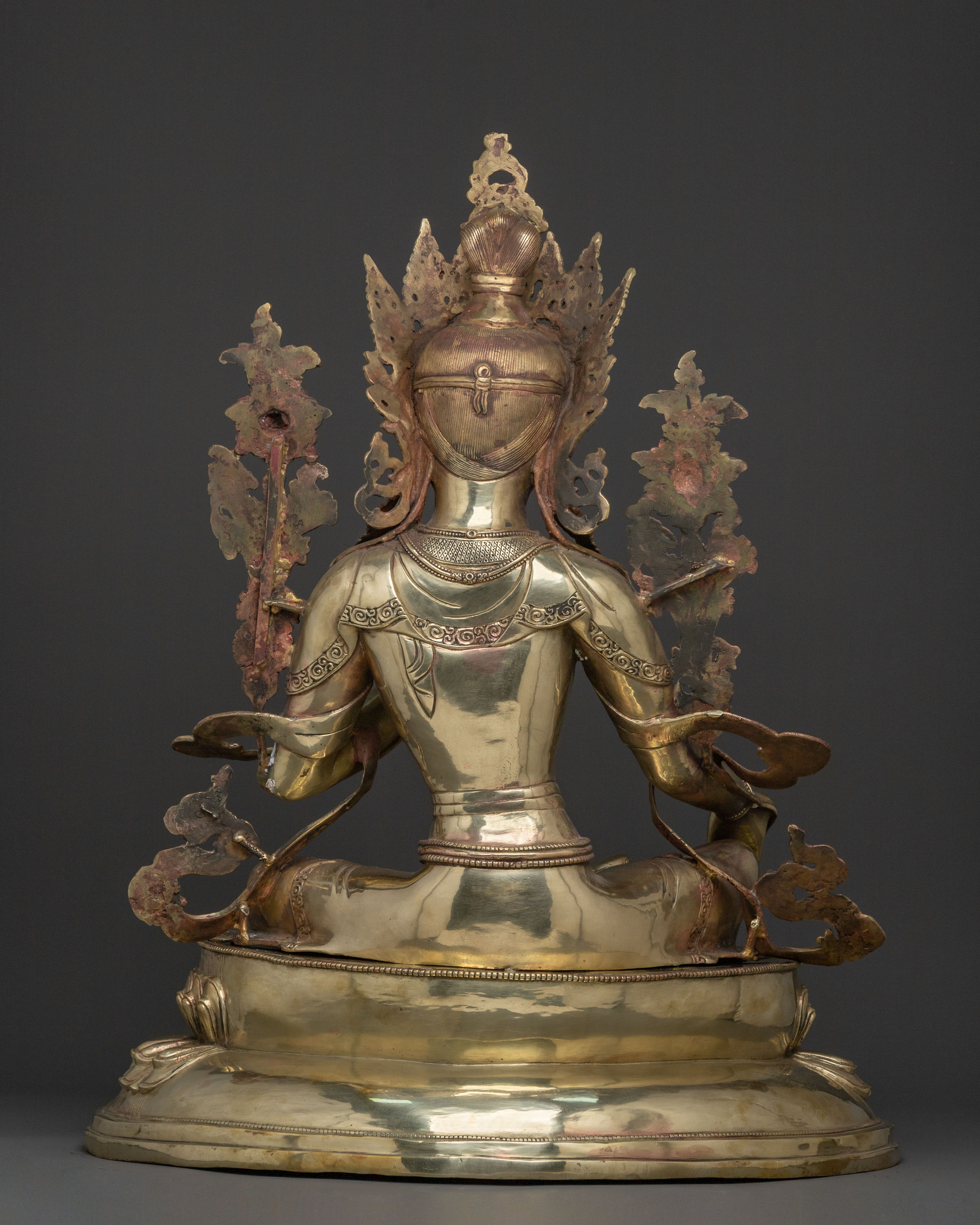 Green Tara Brass Statue