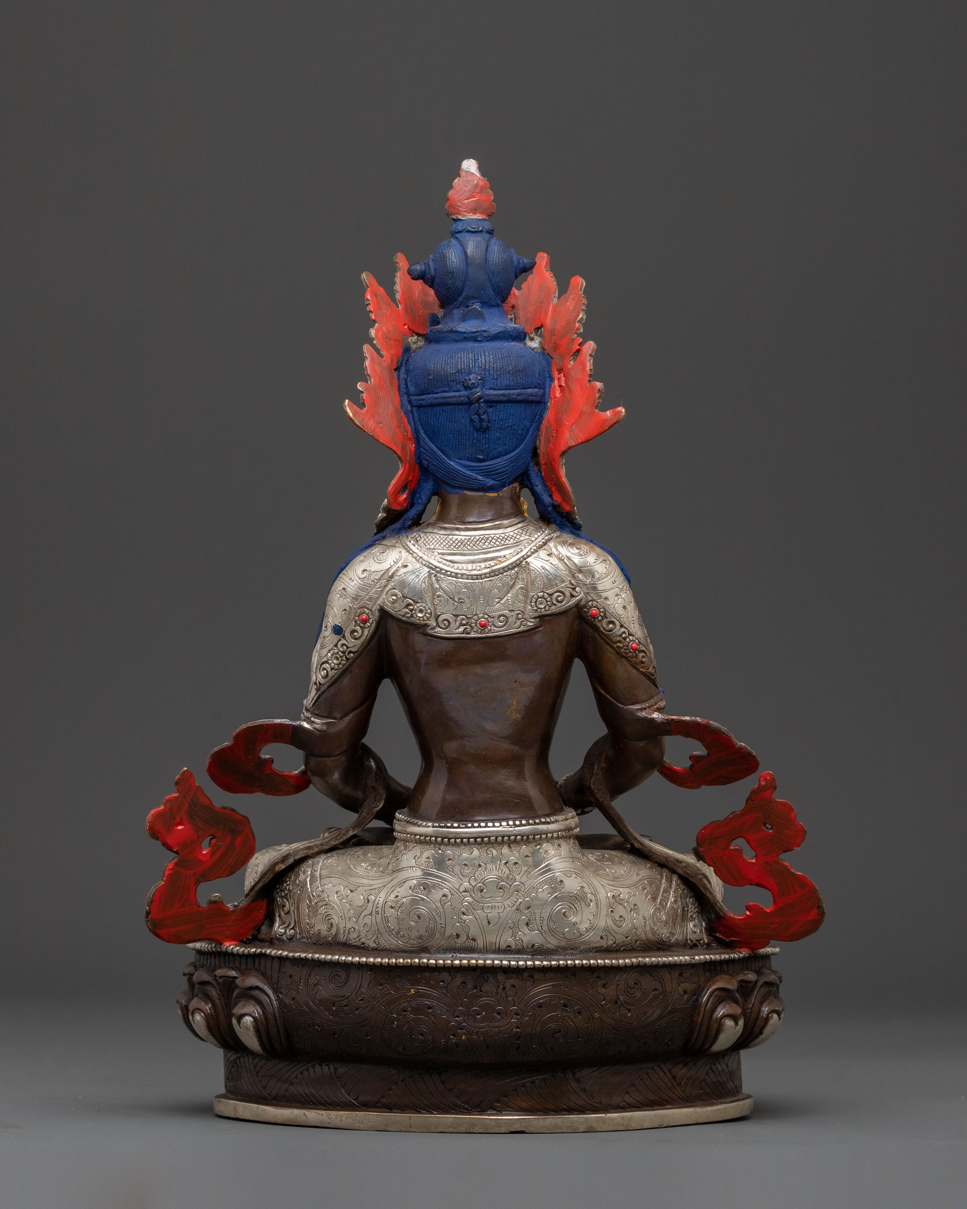 Long Life Amitayus Buddha Figurine | Meditation Decor