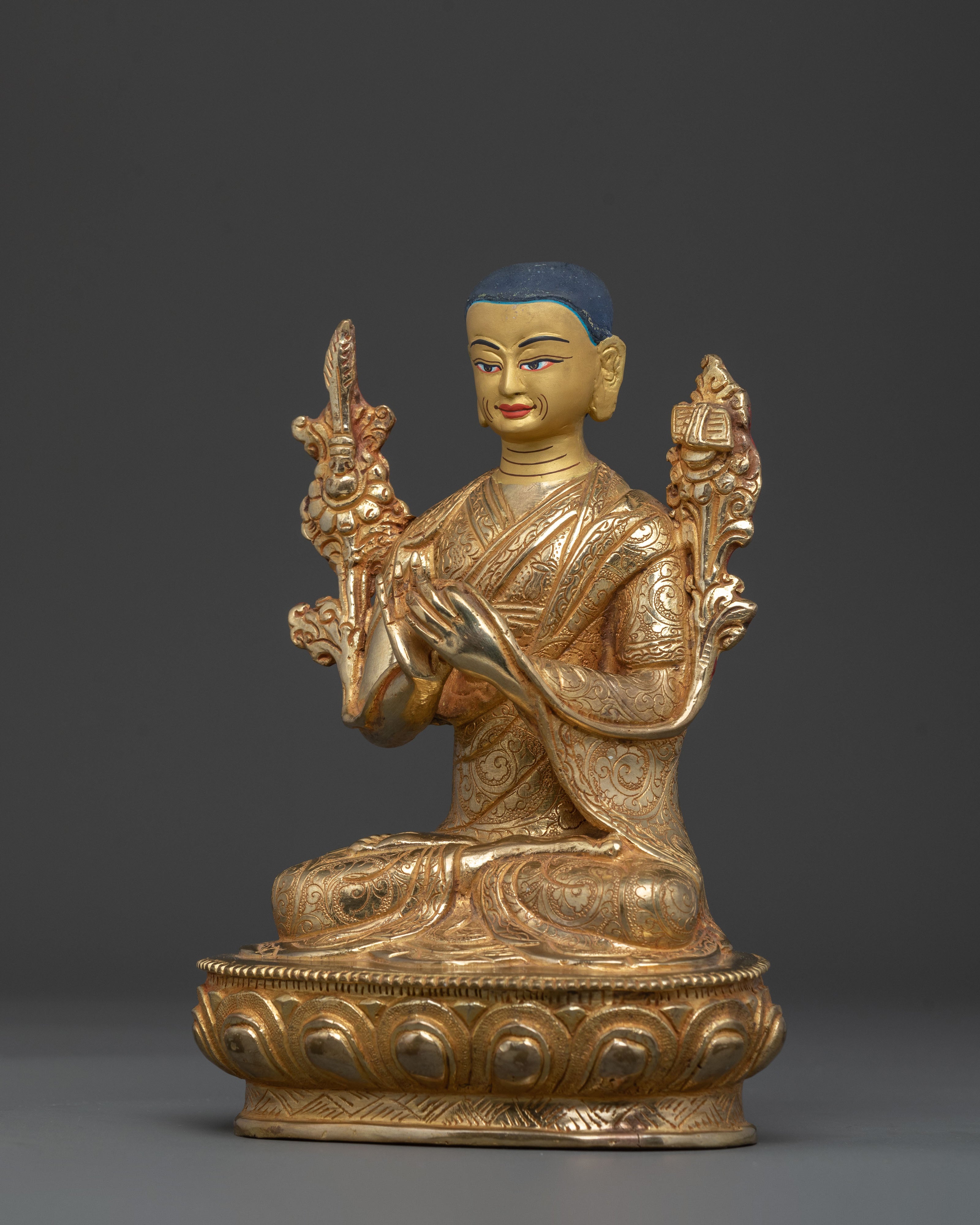 Tsongkhapa Statue with Disciples | Buddhist Figurines
