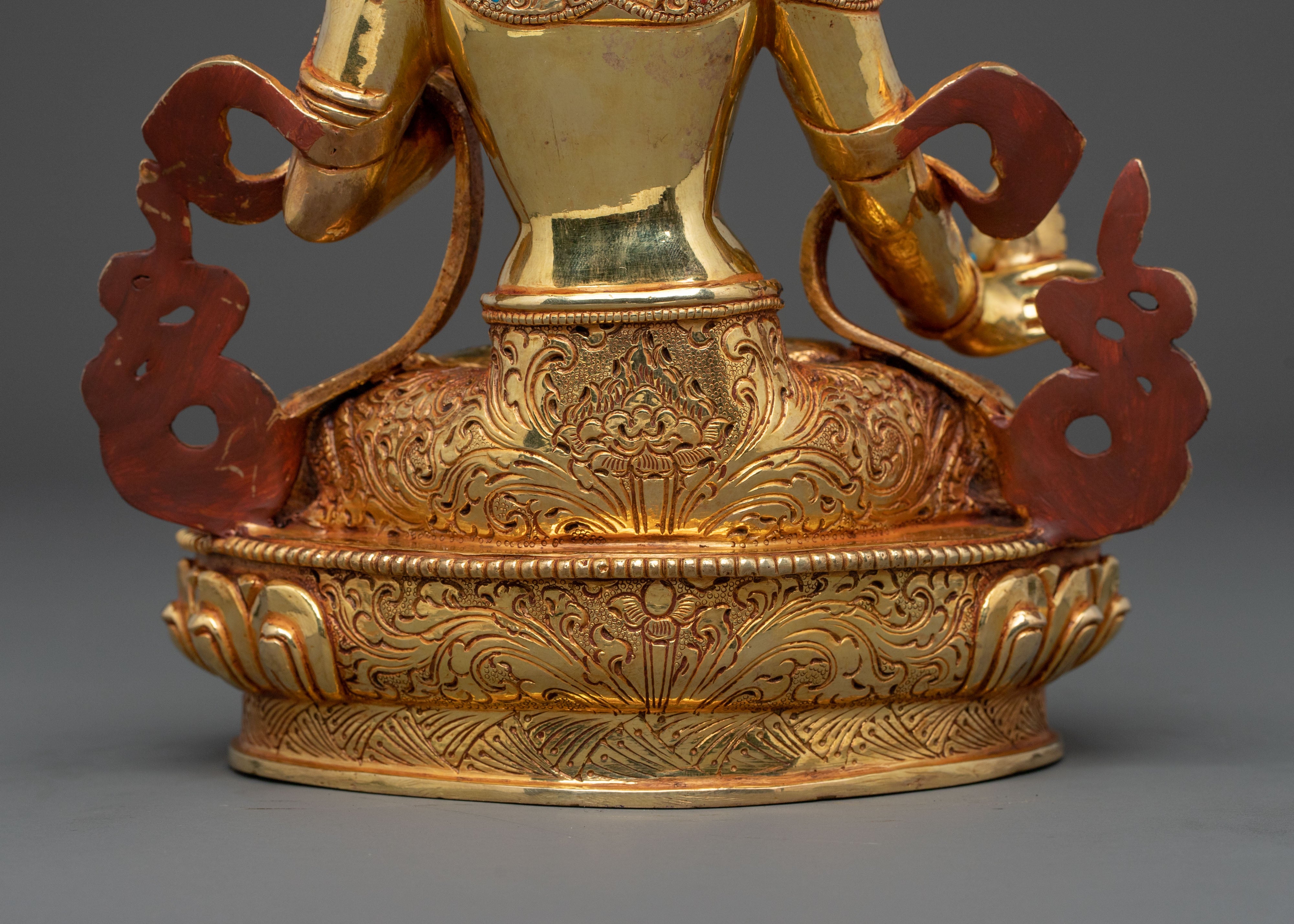 Traditional Dukar Statue | 24K Gold Gilded