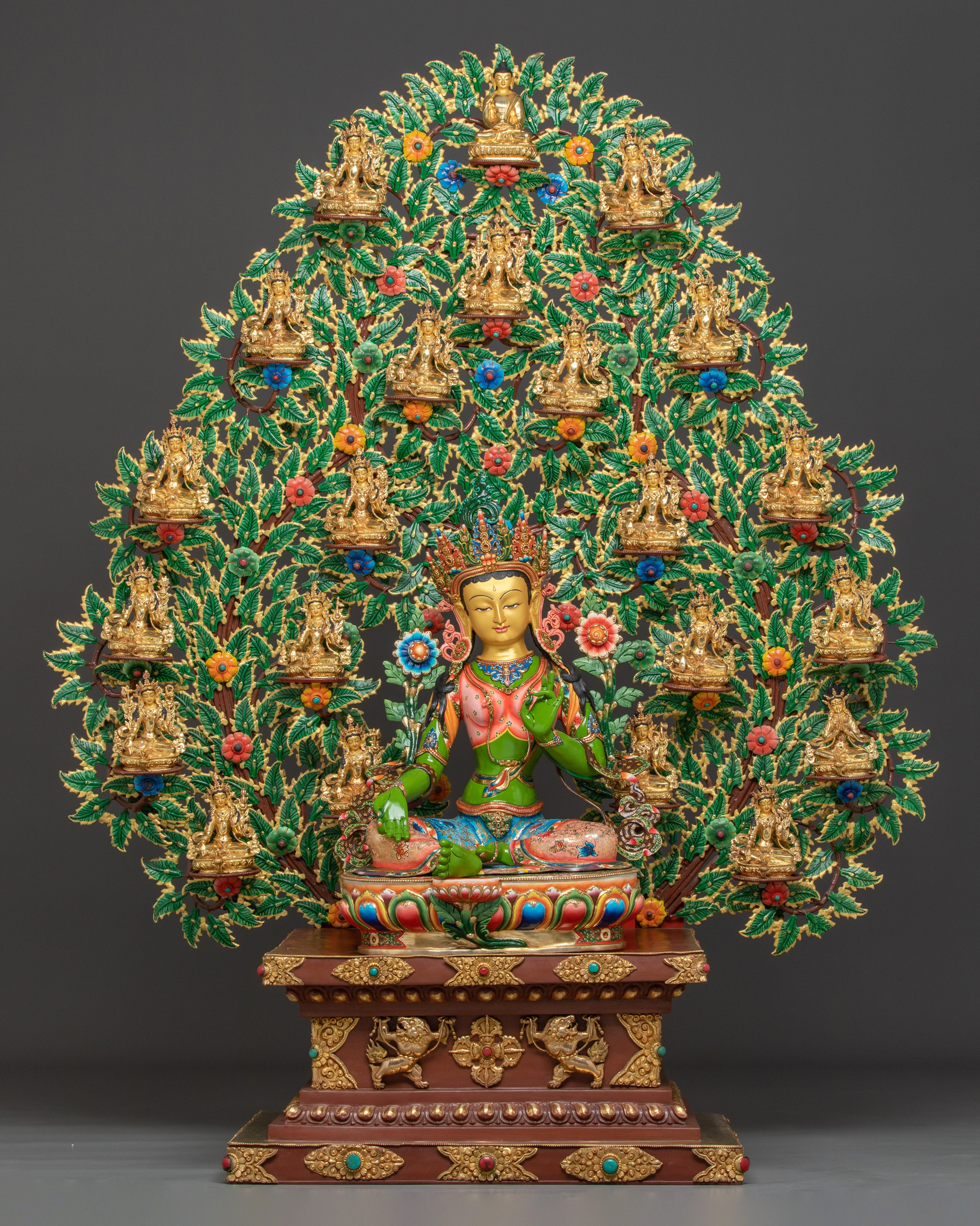 Handmade Twenty-One Tara Set | Symbolism of Compassion in Action