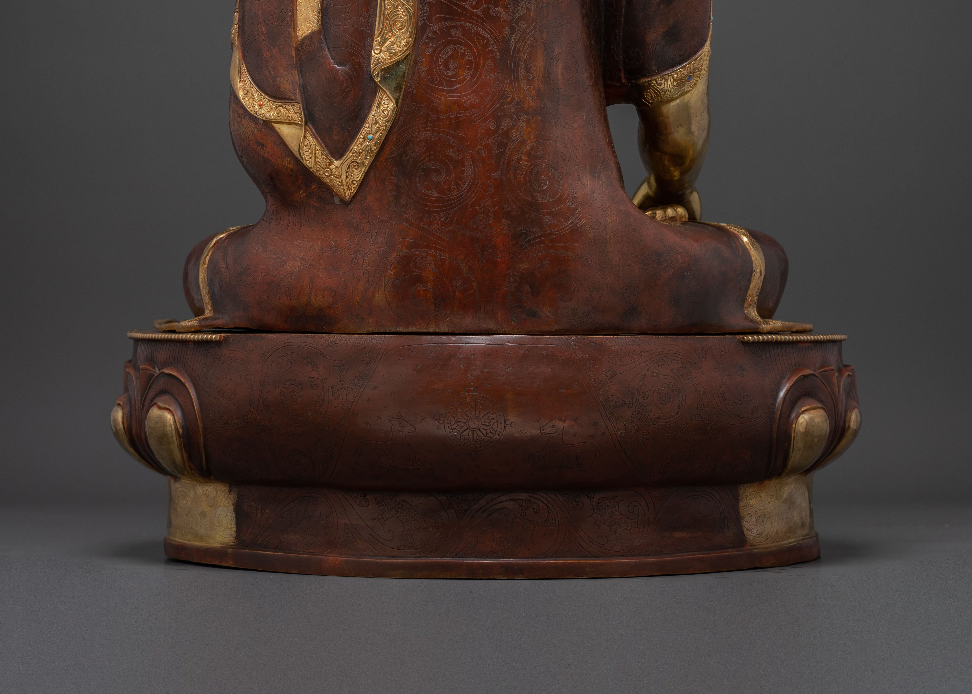 Tibetan Shakyamuni Buddha Sacred Statue | Buddhist Altar Decor