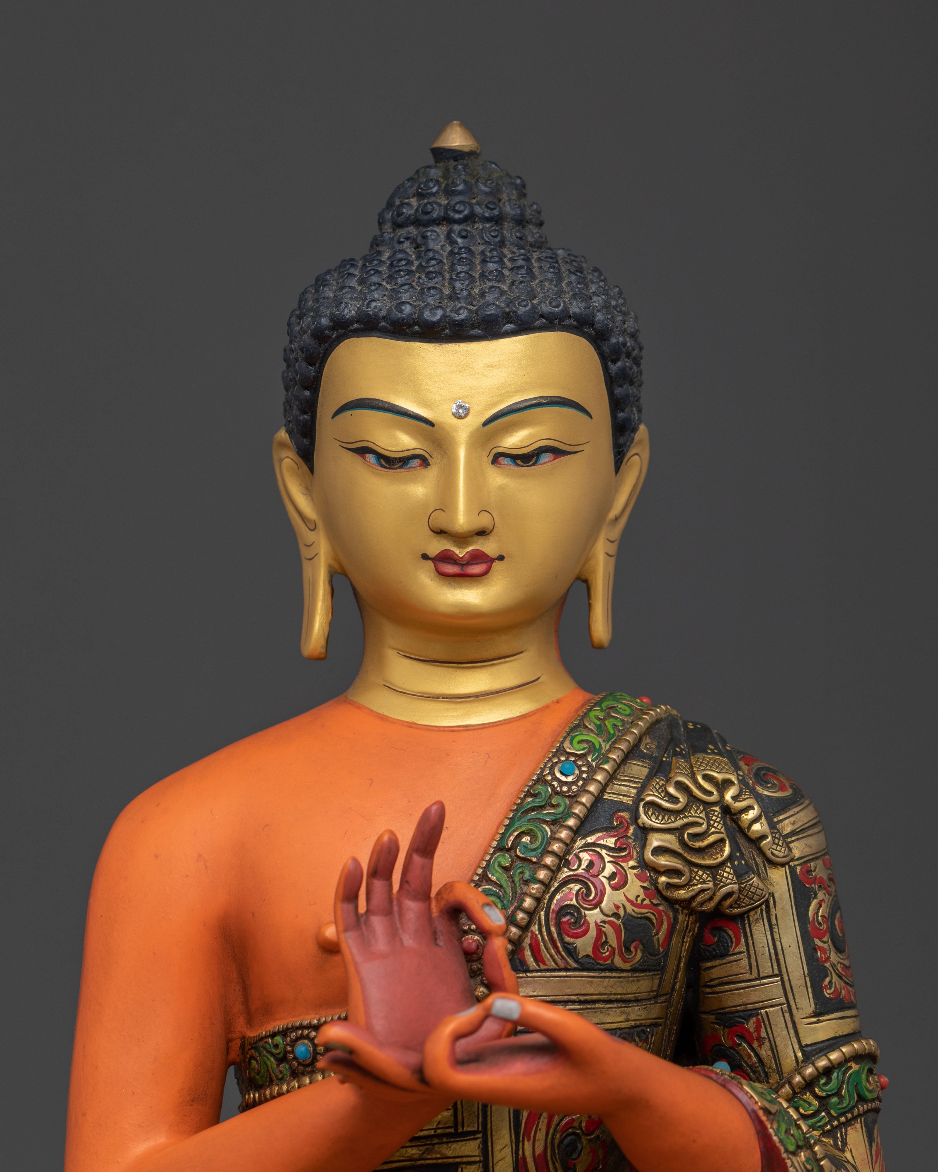 8 Buddha Sacred Statue Set | Symbol of Enlightenment and Wisdom