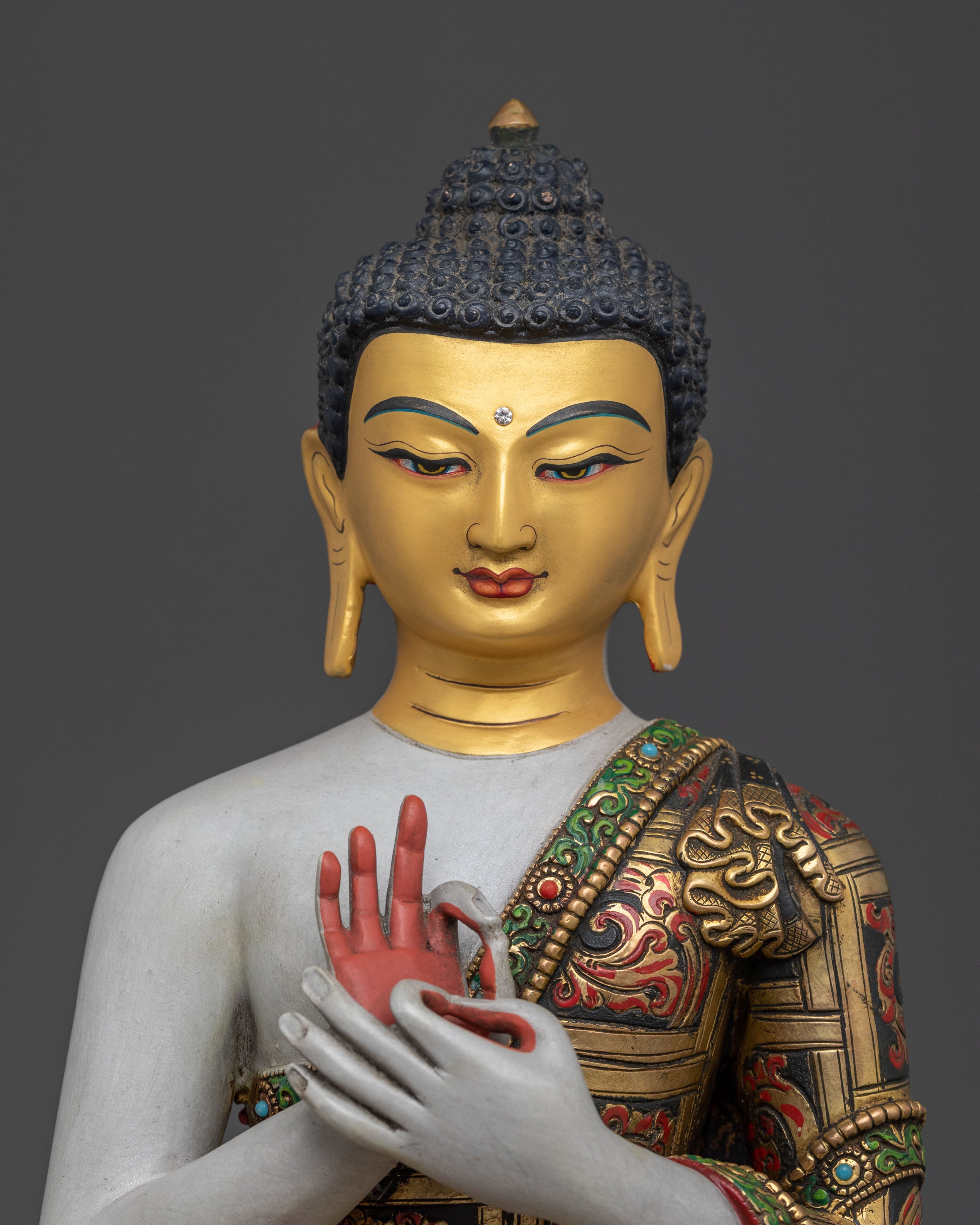 8 Buddha Sacred Statue Set | Symbol of Enlightenment and Wisdom