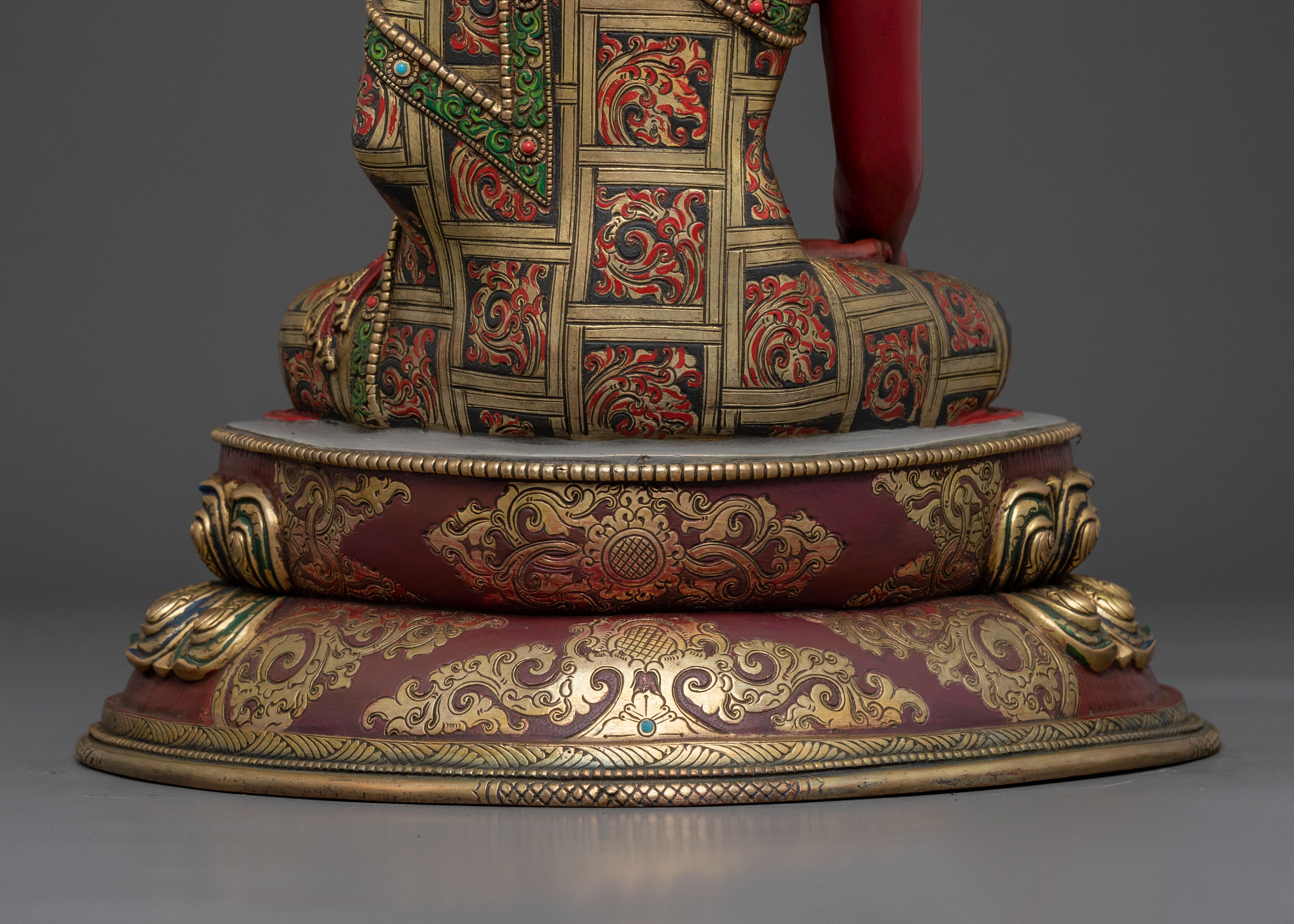 8 Buddha Sacred Statue Set | Symbol of Enlightenment and Wisdom