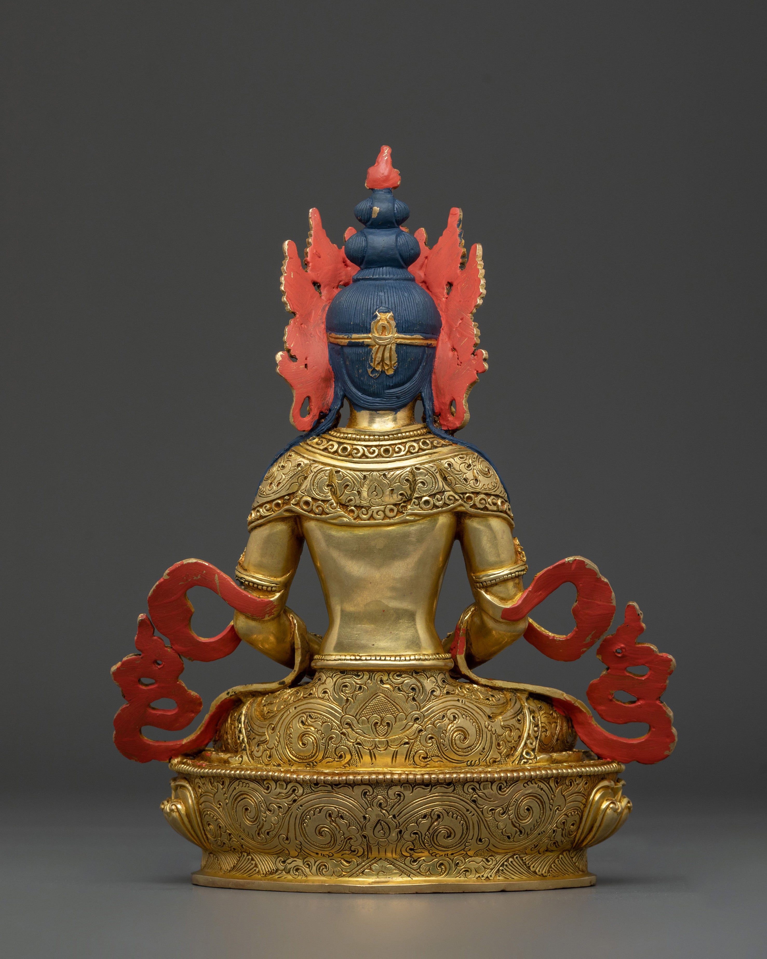 A Radiant Handcrafted Boddhisattva Statue Set | Meditation Altar Set