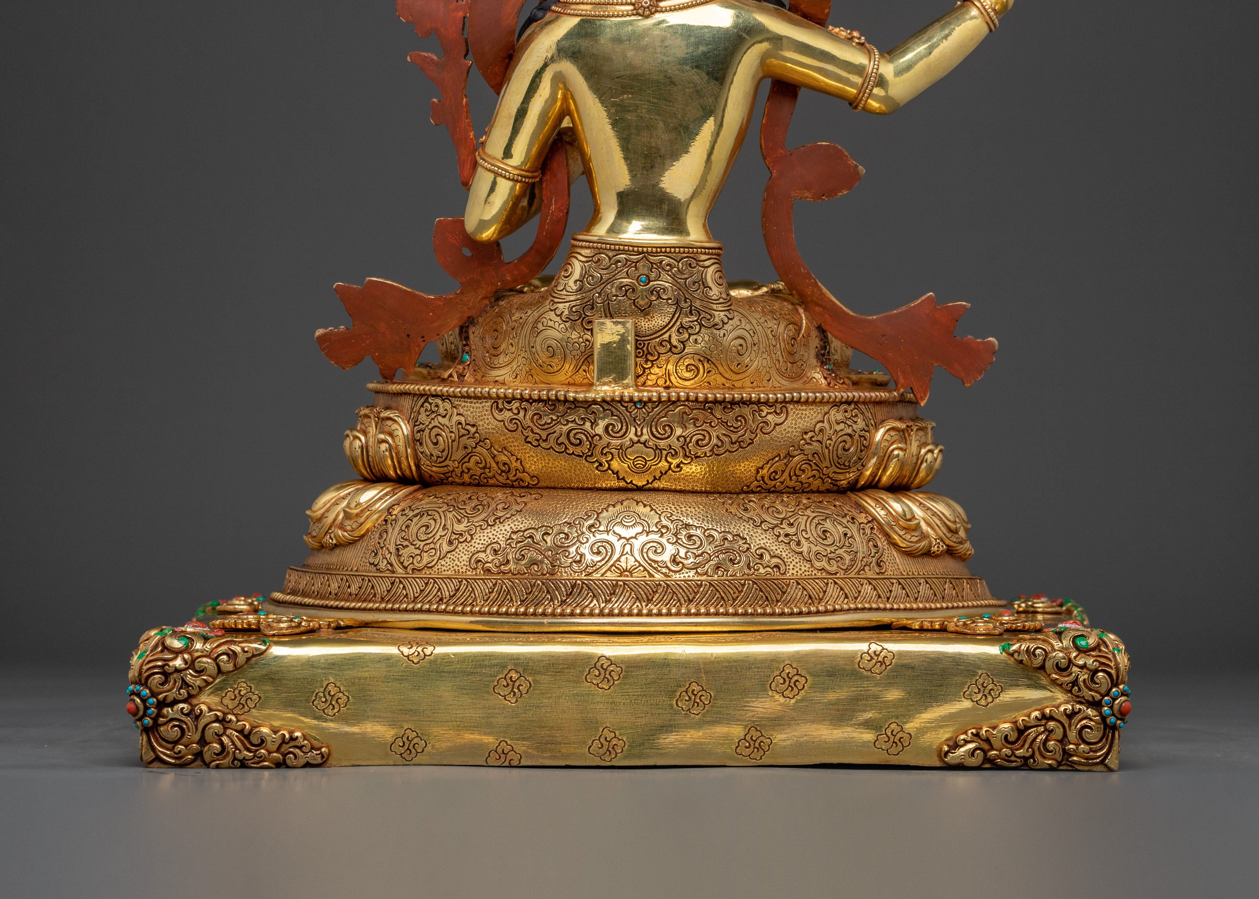 Spiritual Manjushri Statue | Buddhist Altar Sculpture