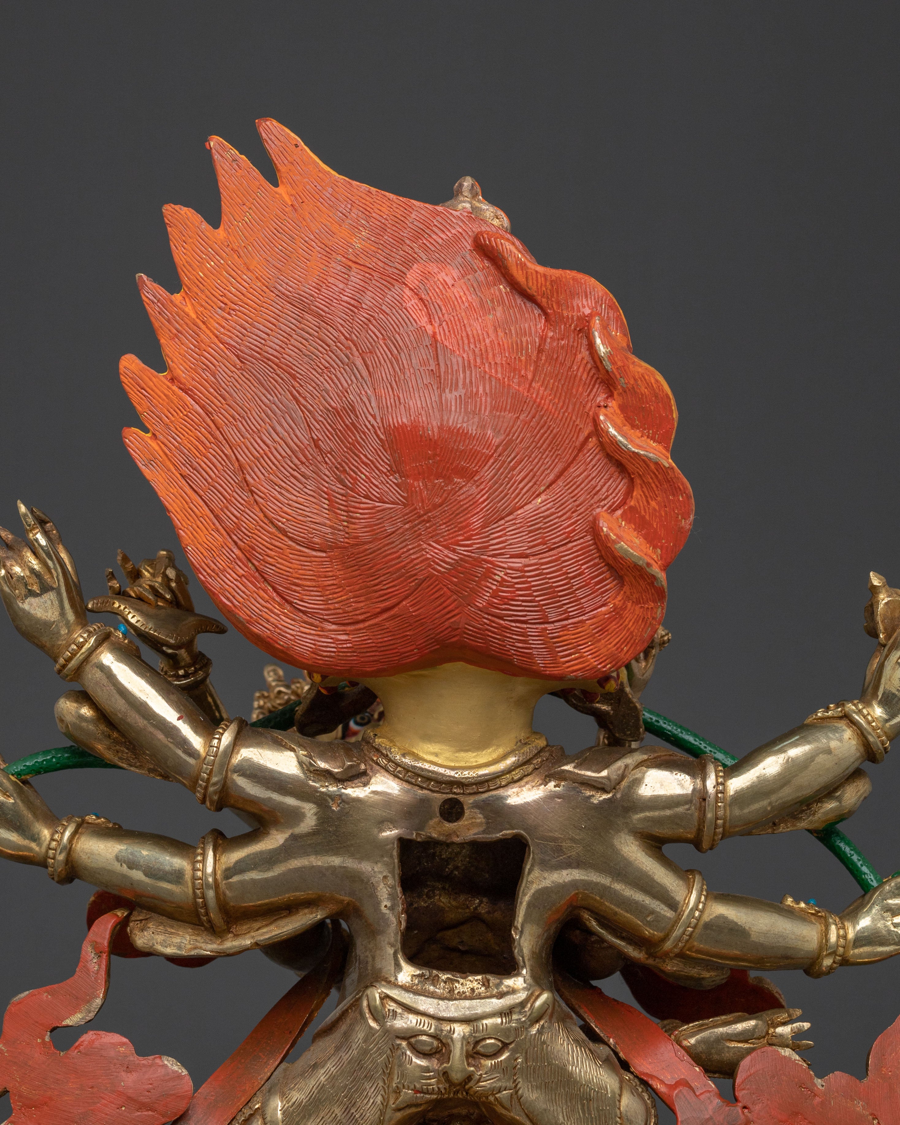 Mahachakra Vajrapani Statue with consort: Home Decor