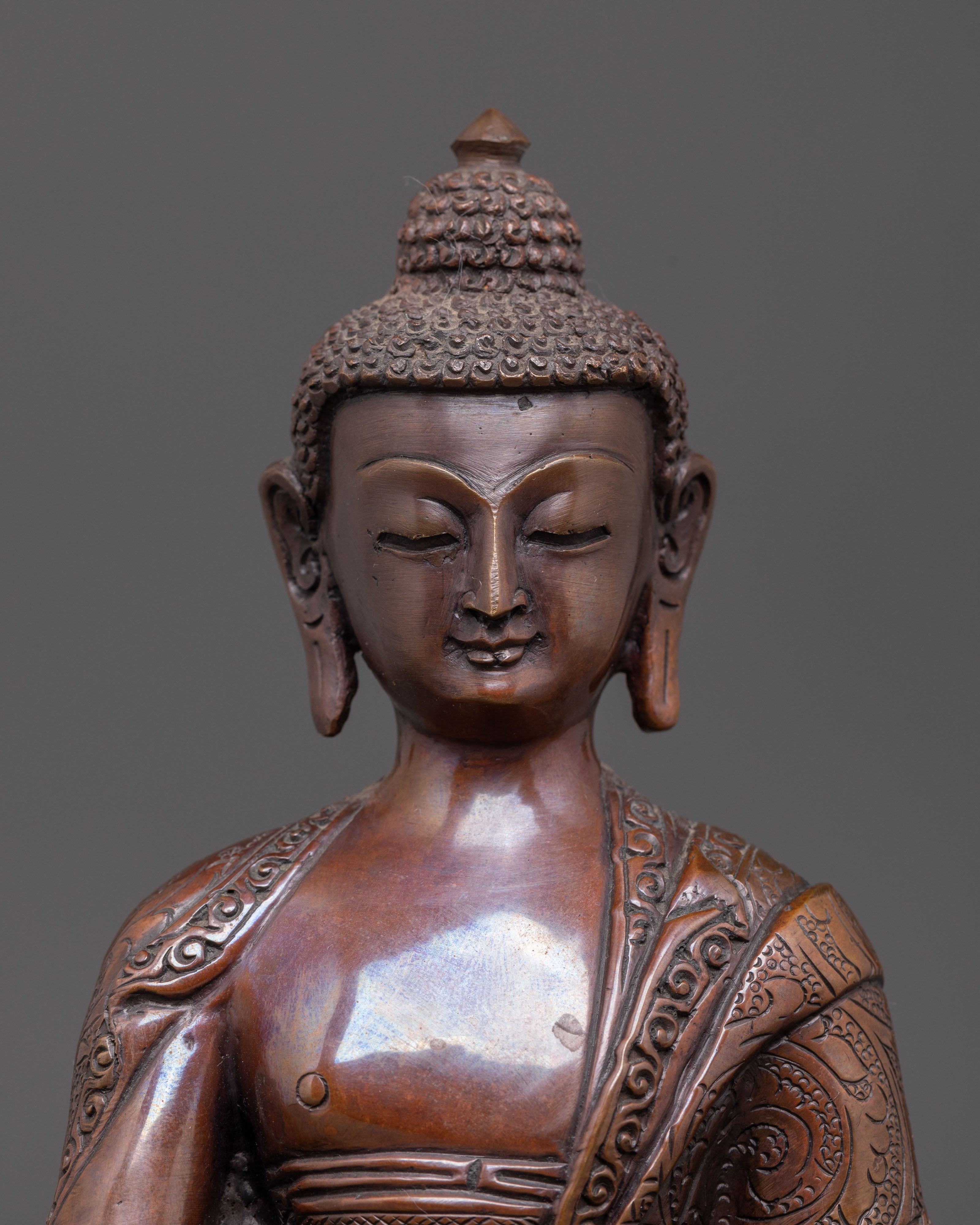 Handmade Peaceful Statue of Buddha Amitabha | Buddha of Infinite Light