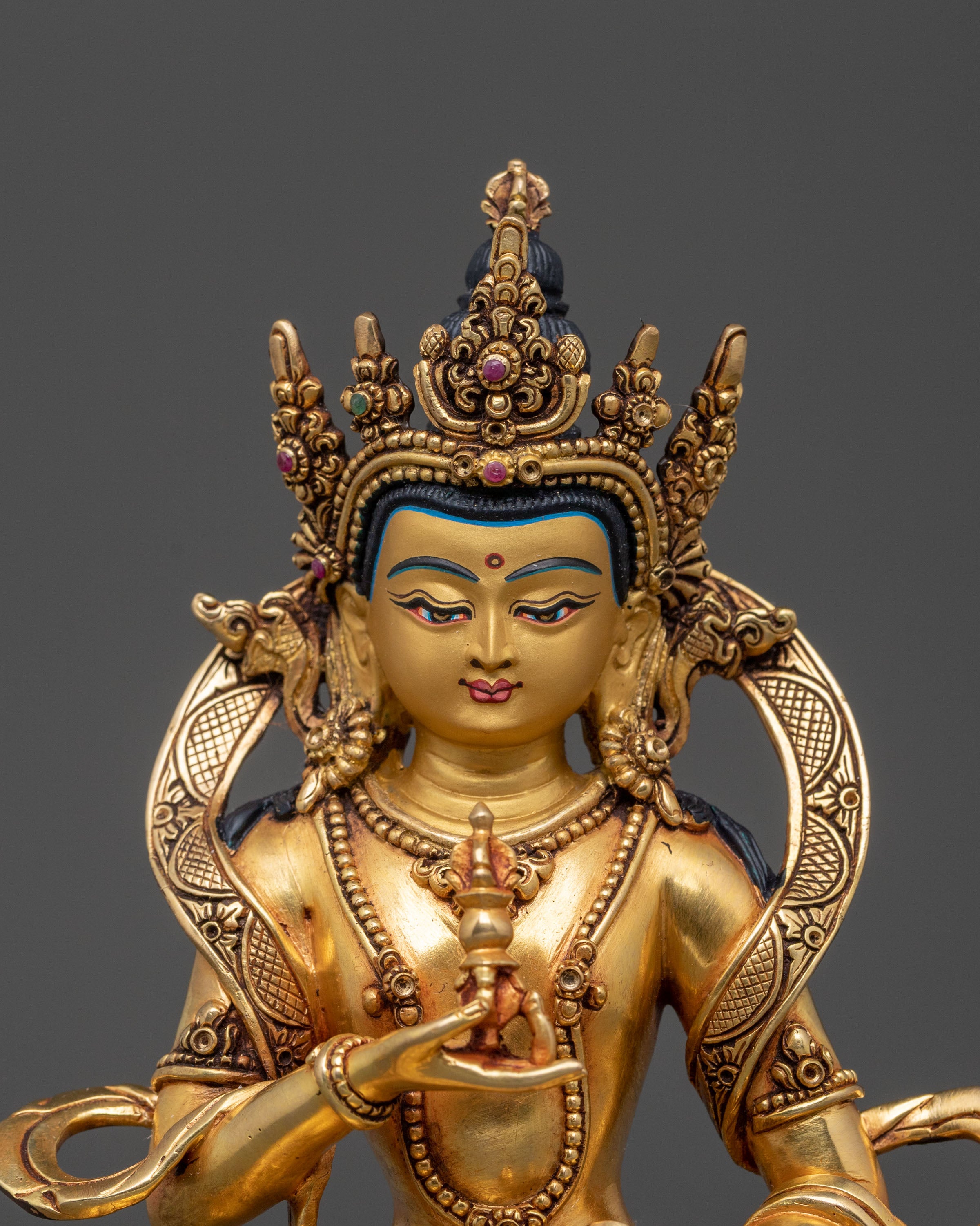 Eight Bodhisattva Statue Set | 24K Gold Gilded Collection