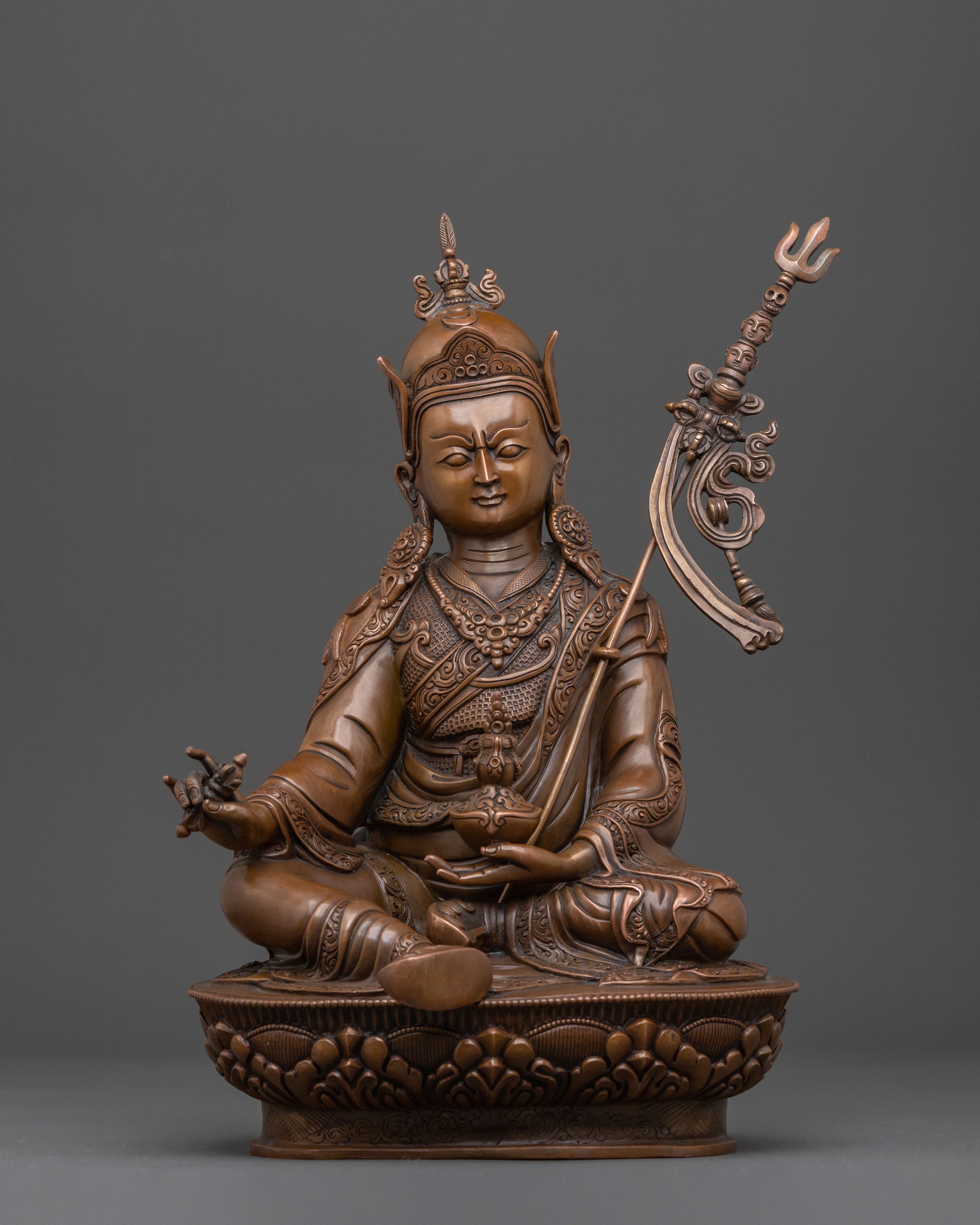 Guru Rinpoche Statue with Eight Manifestations | Home Decor