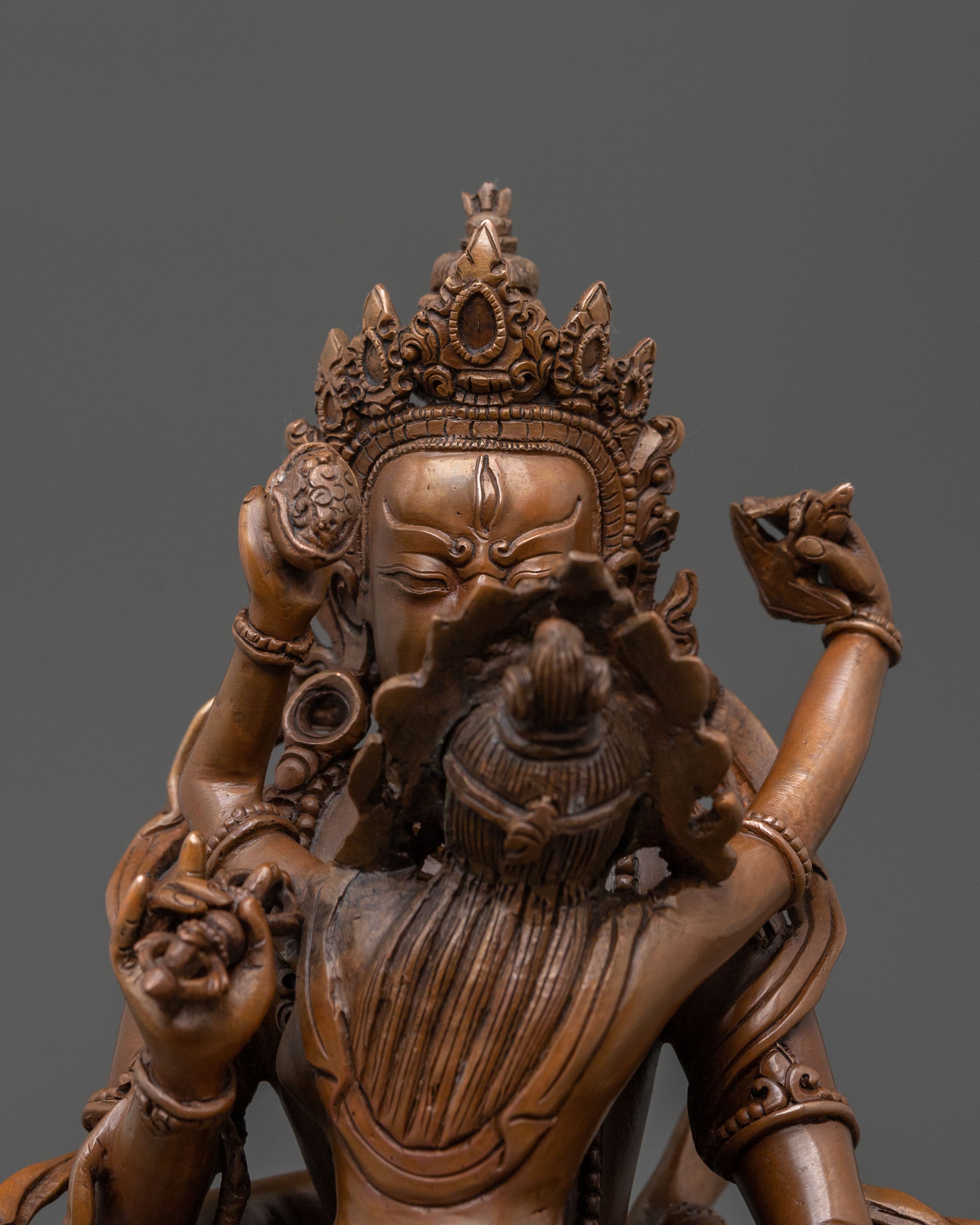 Guru Rinpoche Statue with Eight Manifestations | Home Decor