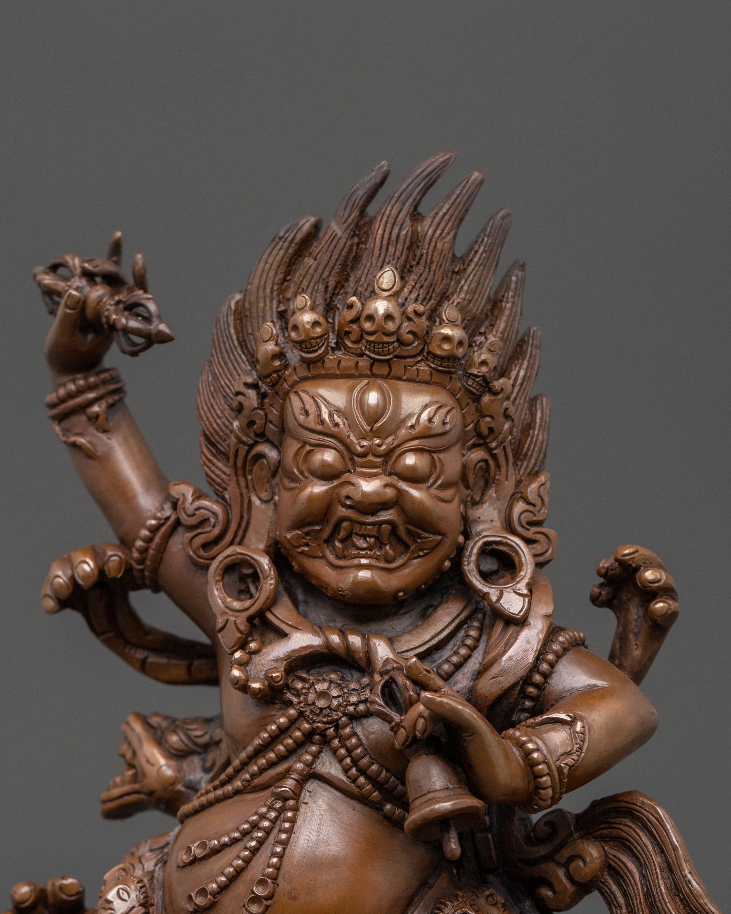 Guru Rinpoche Statue with Eight Manifestations | Home Decor