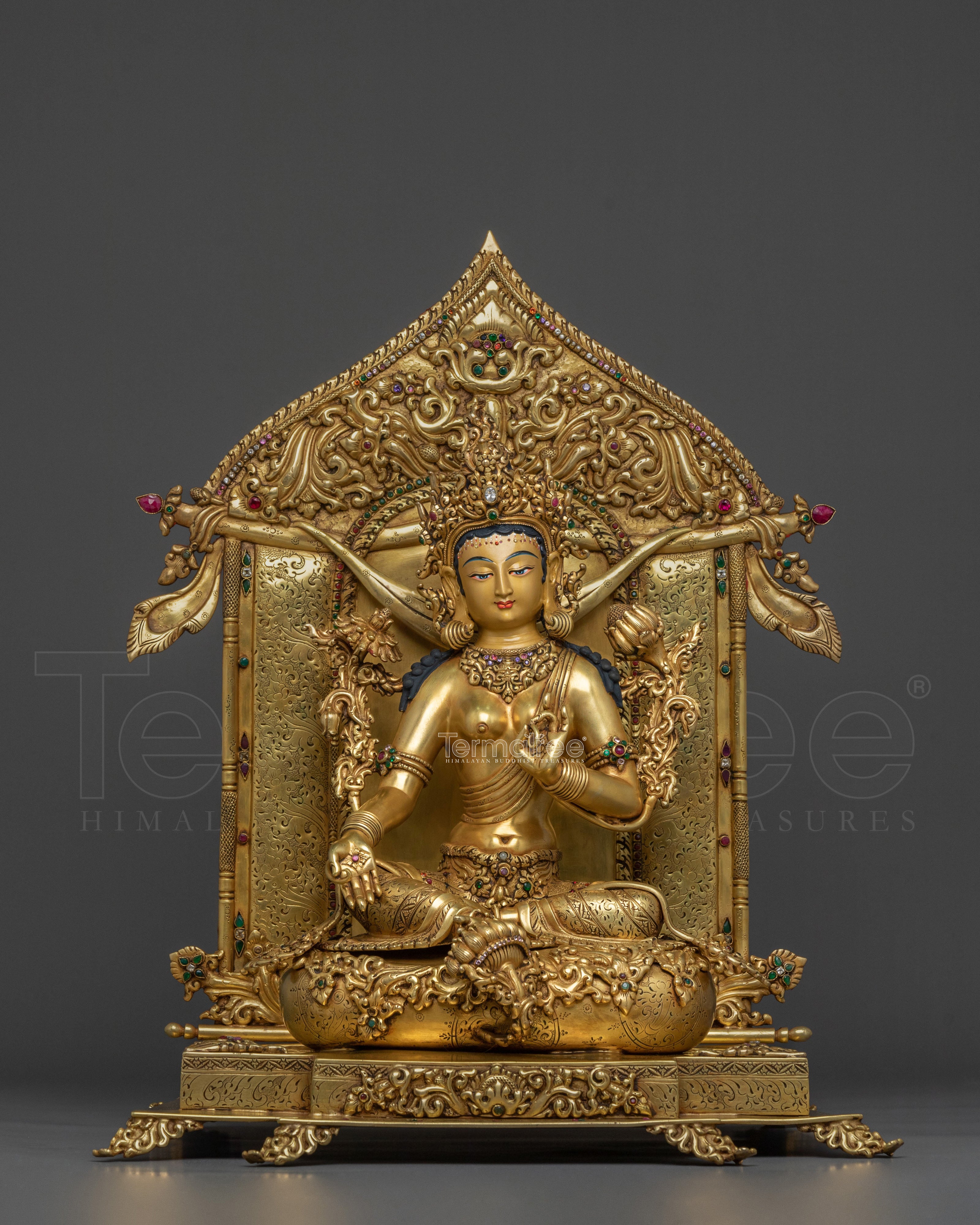 Premium Green Tara Statue