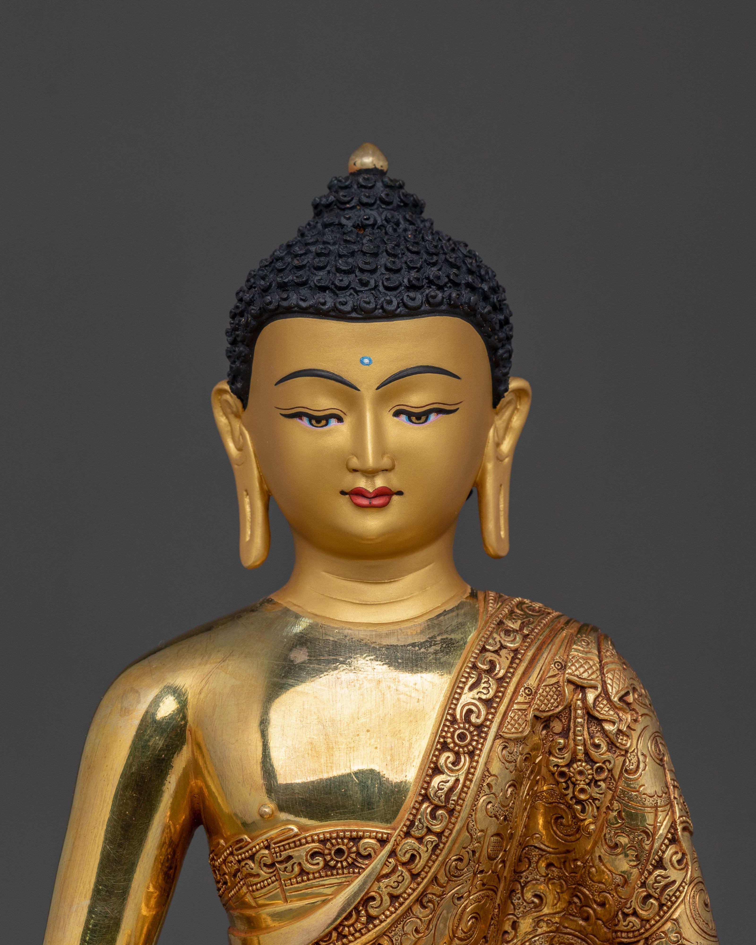 Sacred Three Buddhas Sculpture Set | Home Decor