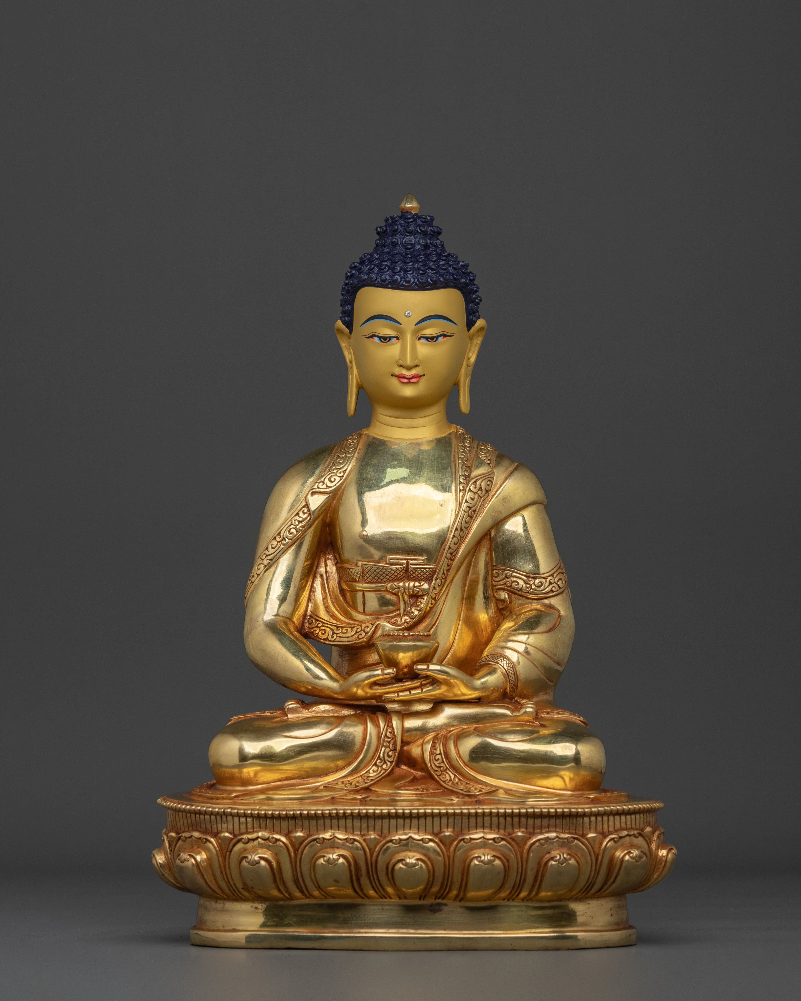 Handmade Five Buddha Statue Set | Sacred Collection