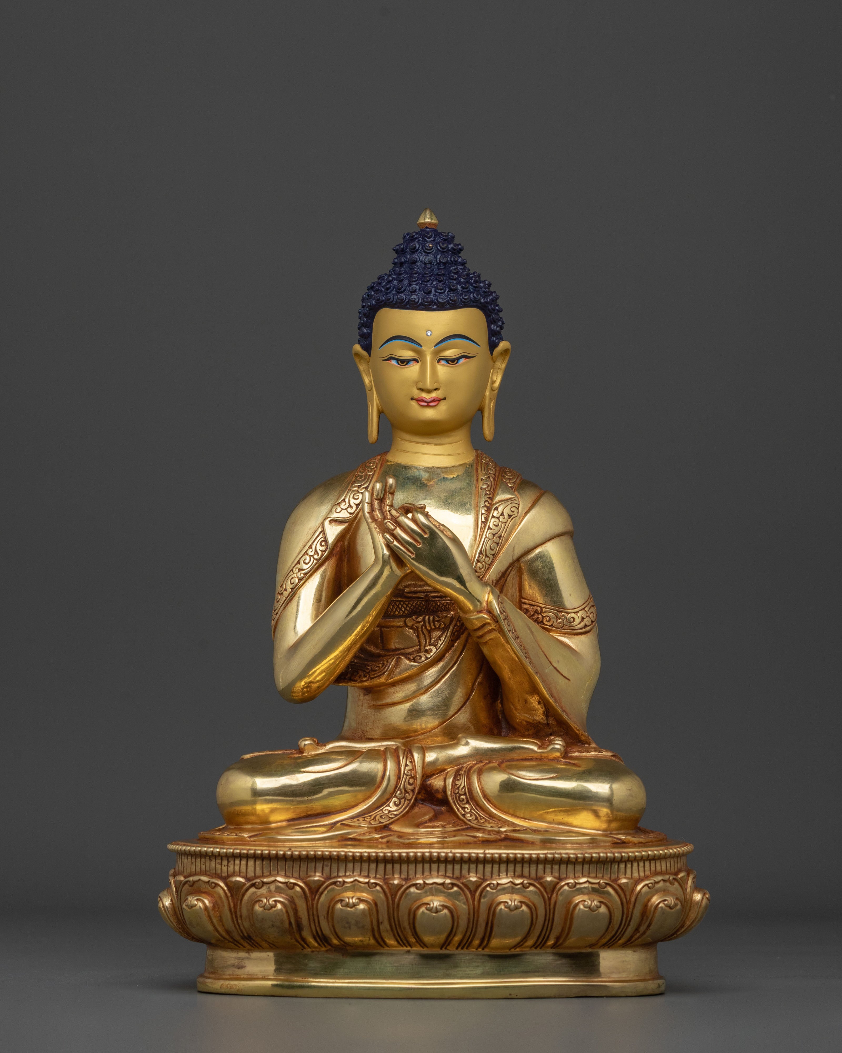 Handmade Five Buddha Statue Set | Sacred Collection
