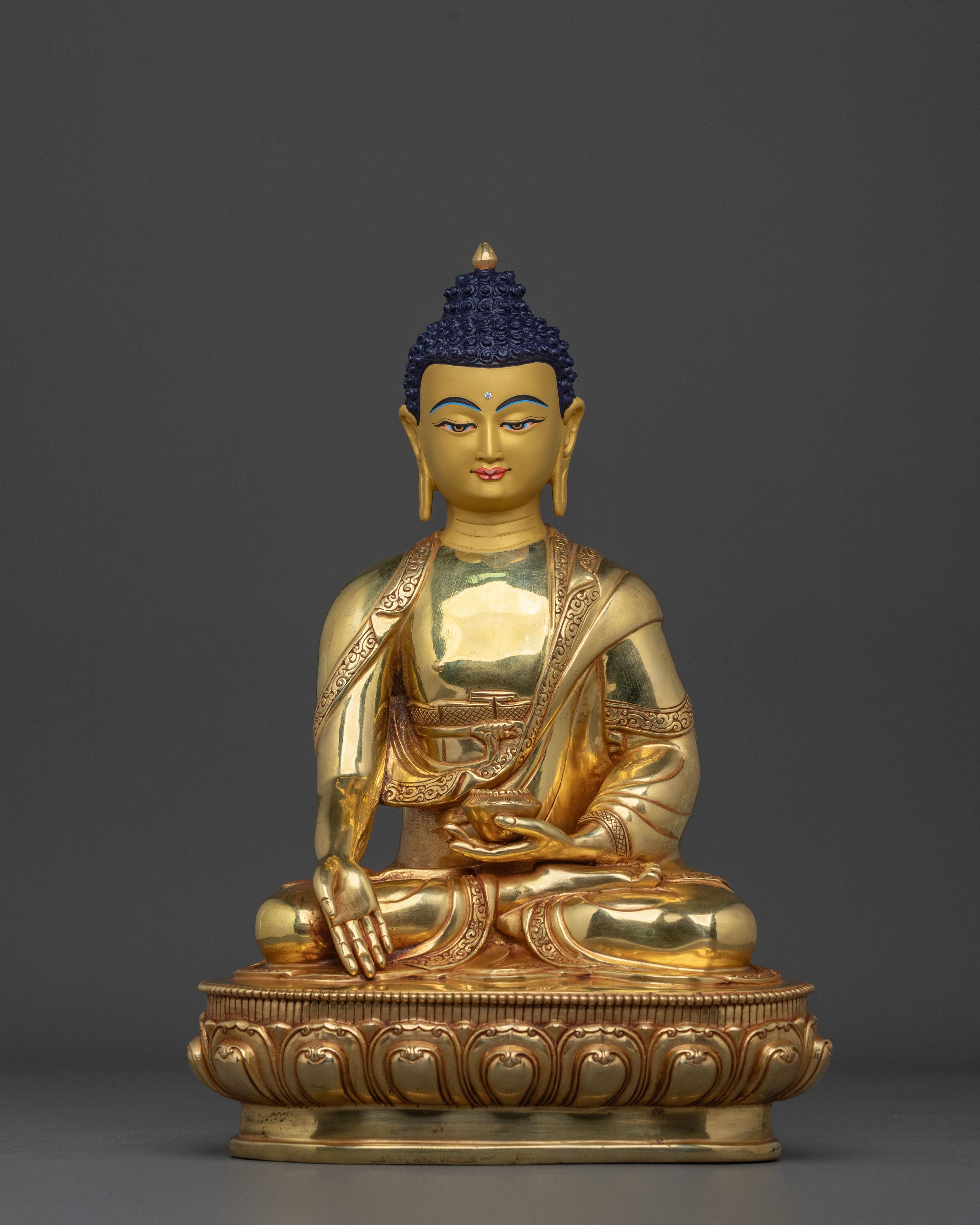 Handmade Five Buddha Statue Set | Sacred Collection