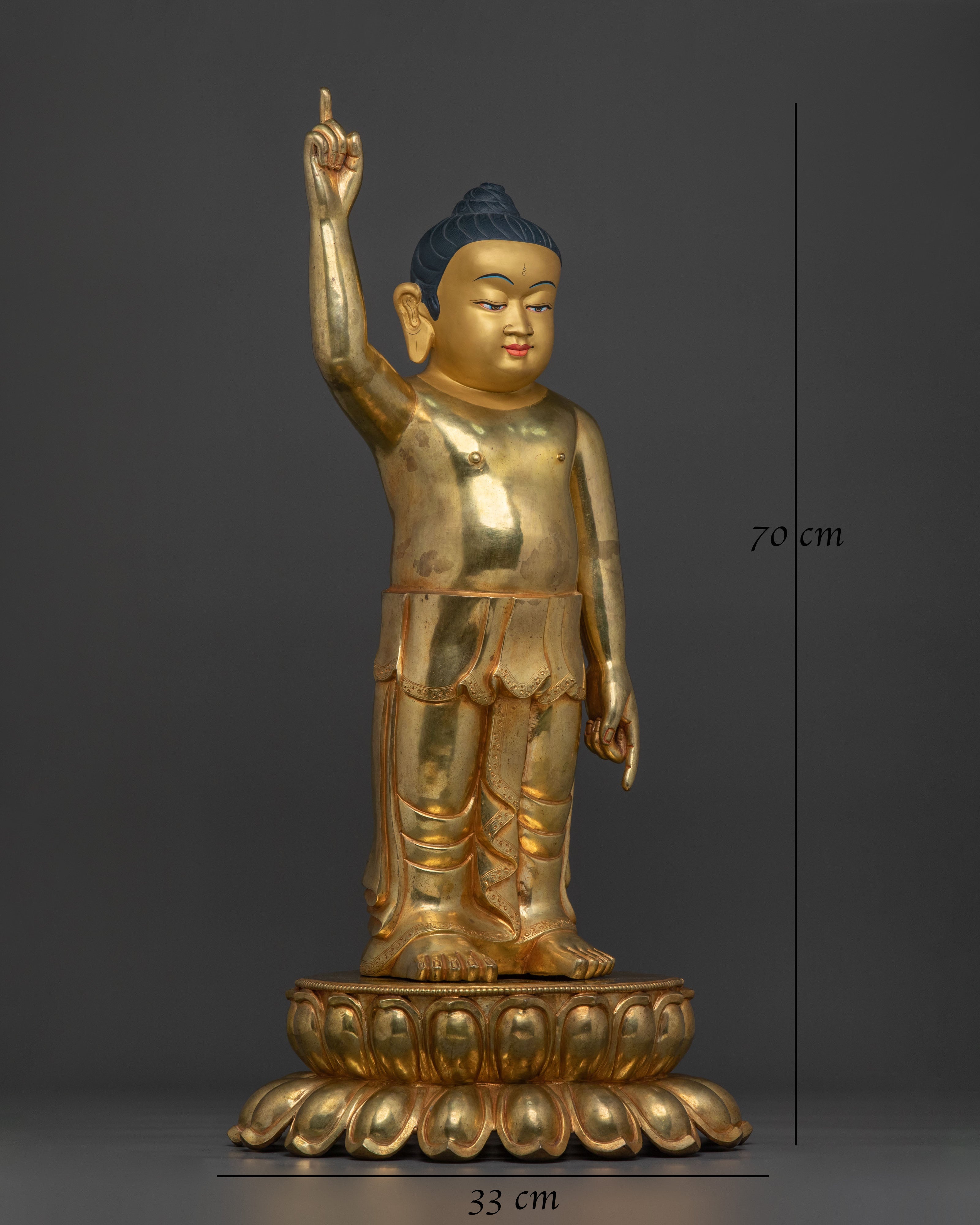 Handmade Little Buddha Statue | Buddhist Figurine