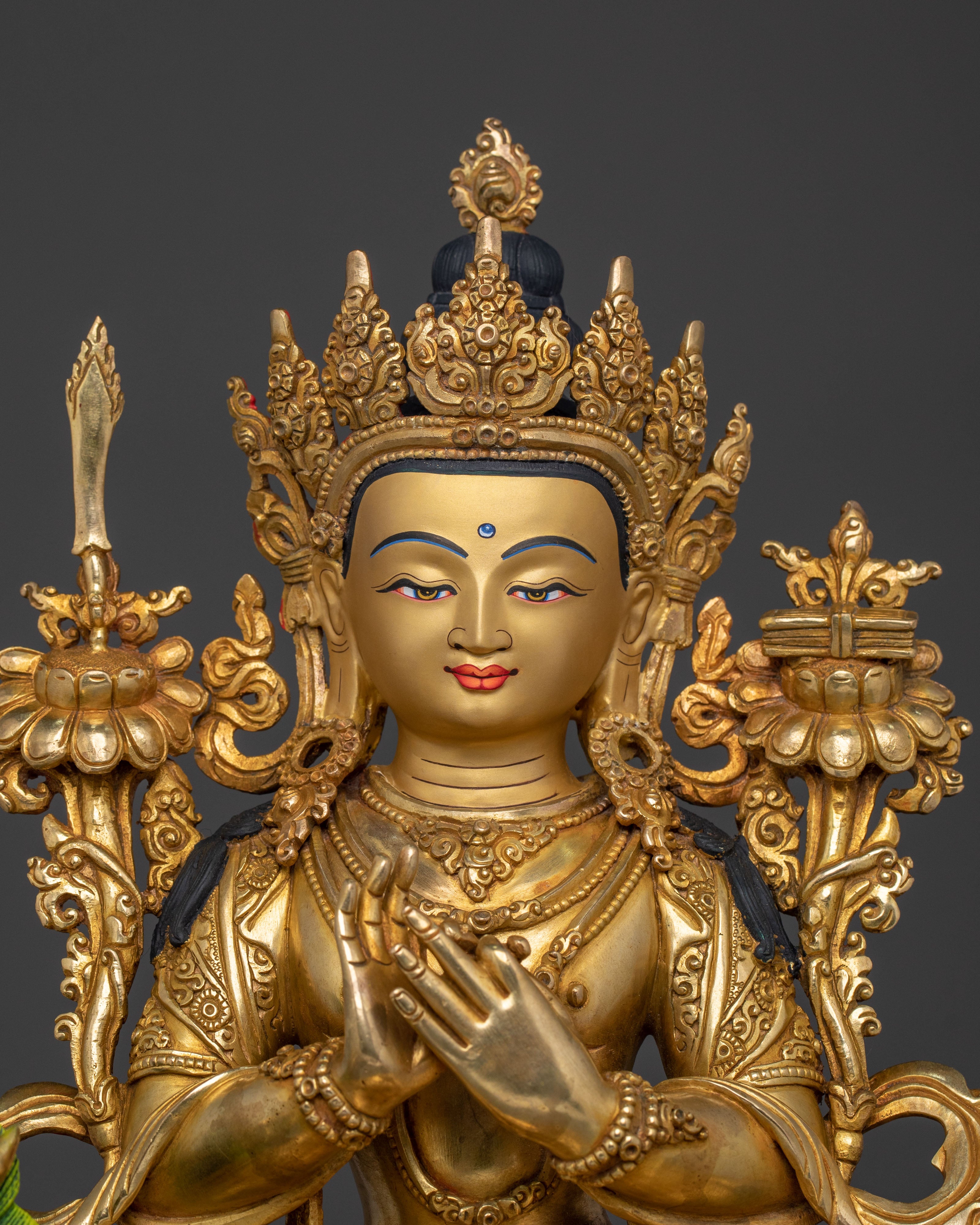 Manjushri Divine Statue Collection | Tibetan Buddhist Figurines
