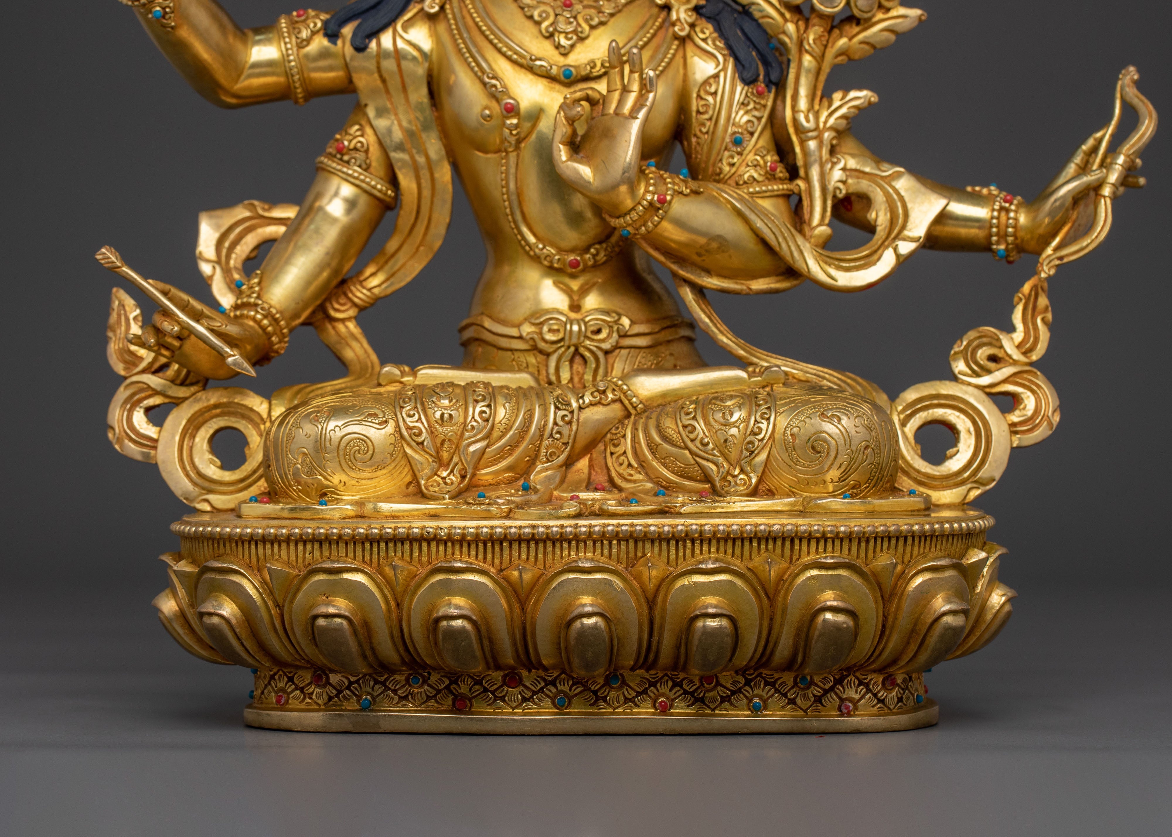 Manjushri Divine Statue Collection | Tibetan Buddhist Figurines