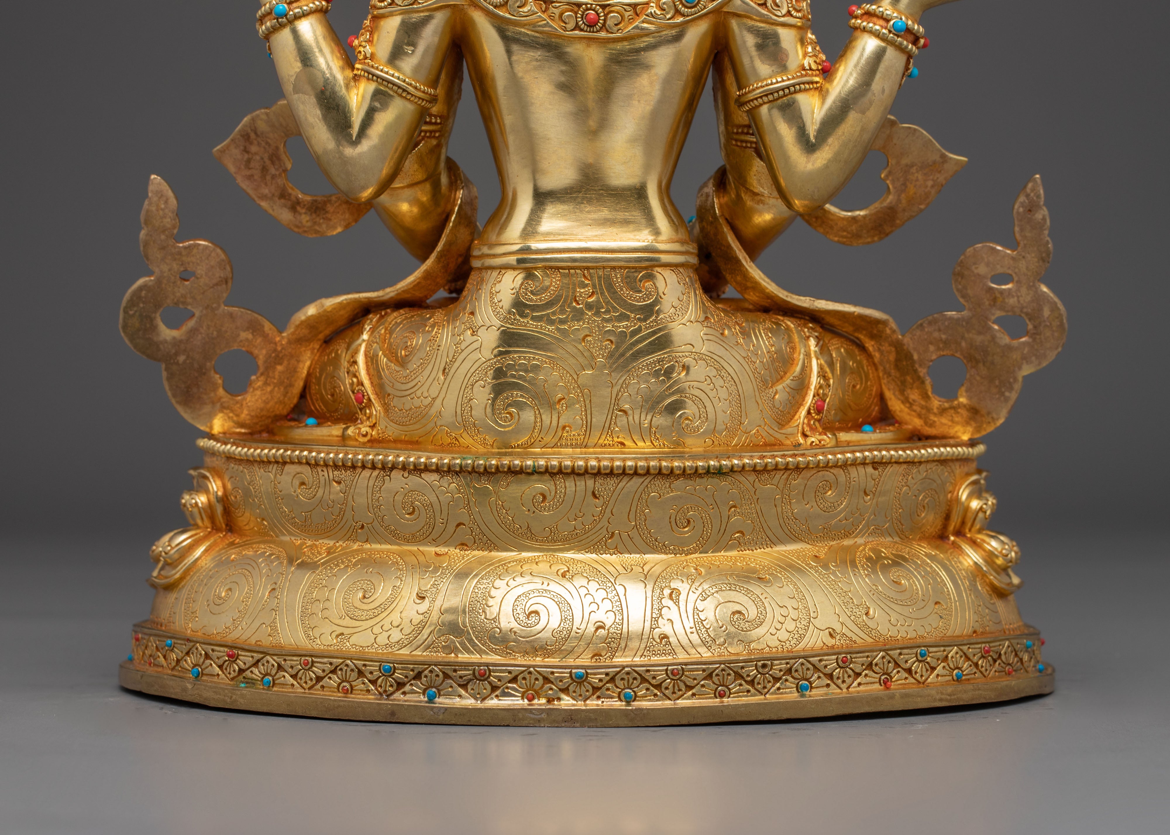 Golden Prajnaparamita Statue: The Wisdom Embodiment