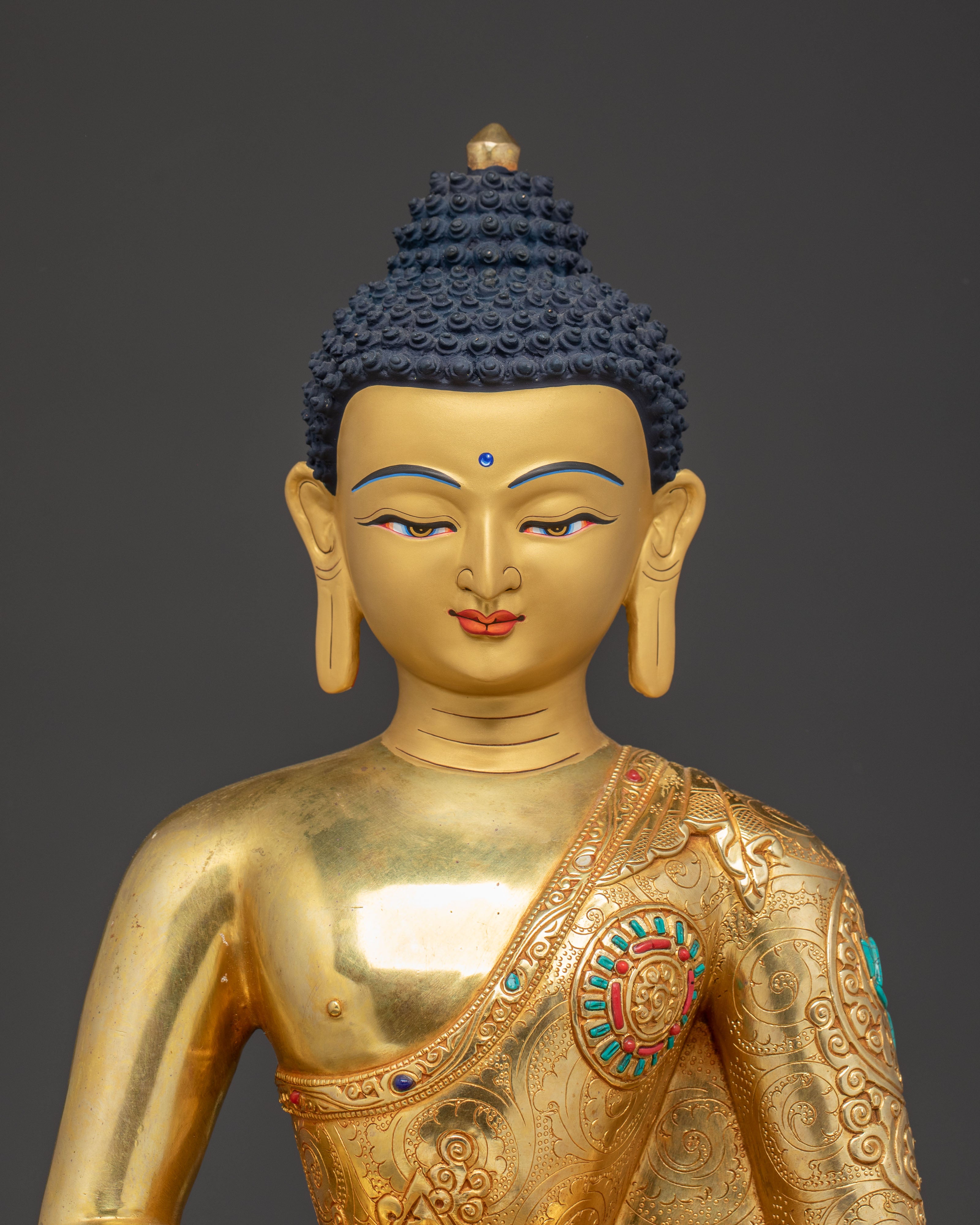 Handmade Buddhist Three Buddha Trio | Shakyamuni, Amitabha, and Medicine Buddha