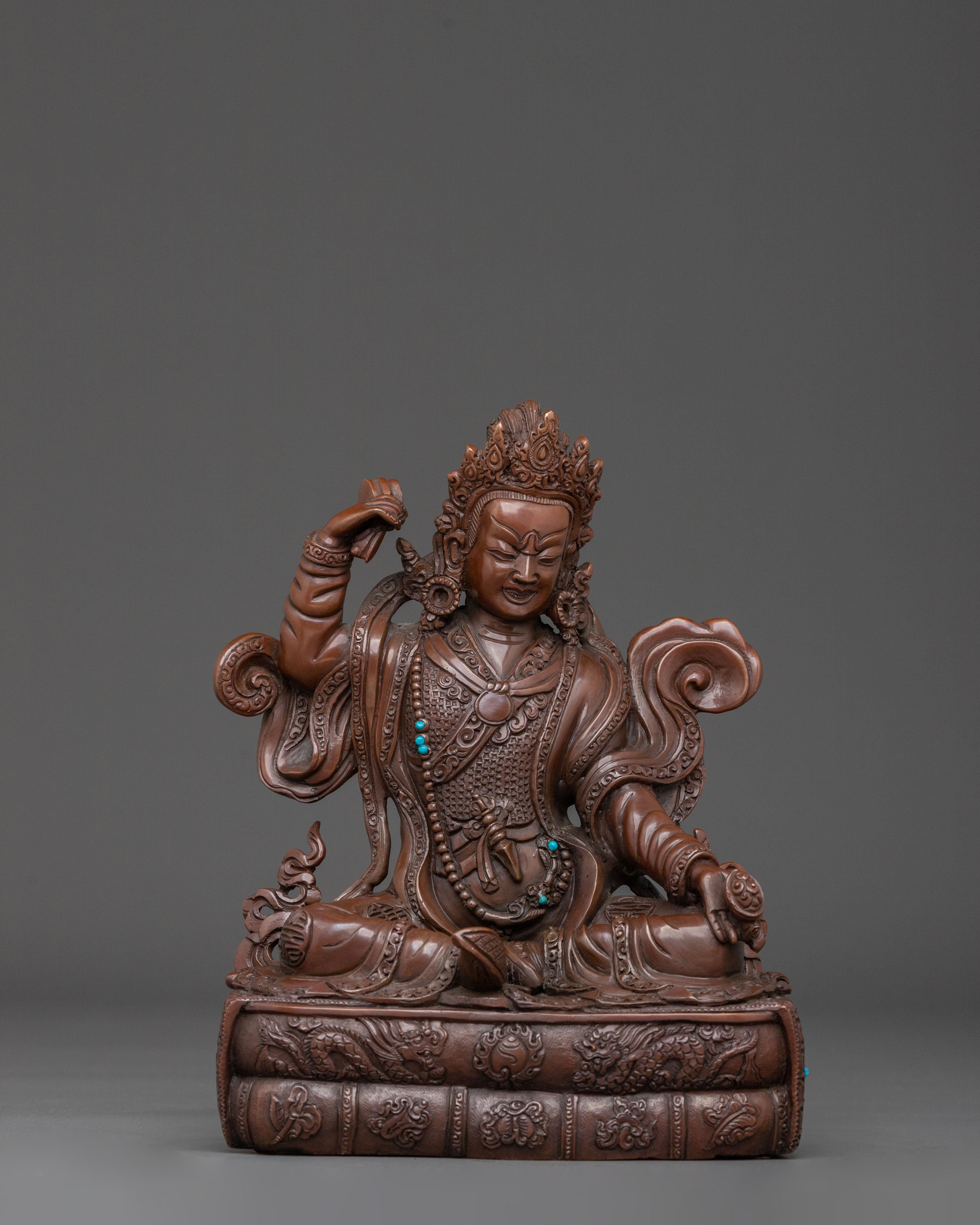 Guru Rinpoche with Eight Manifestation Sacred Statue Collection