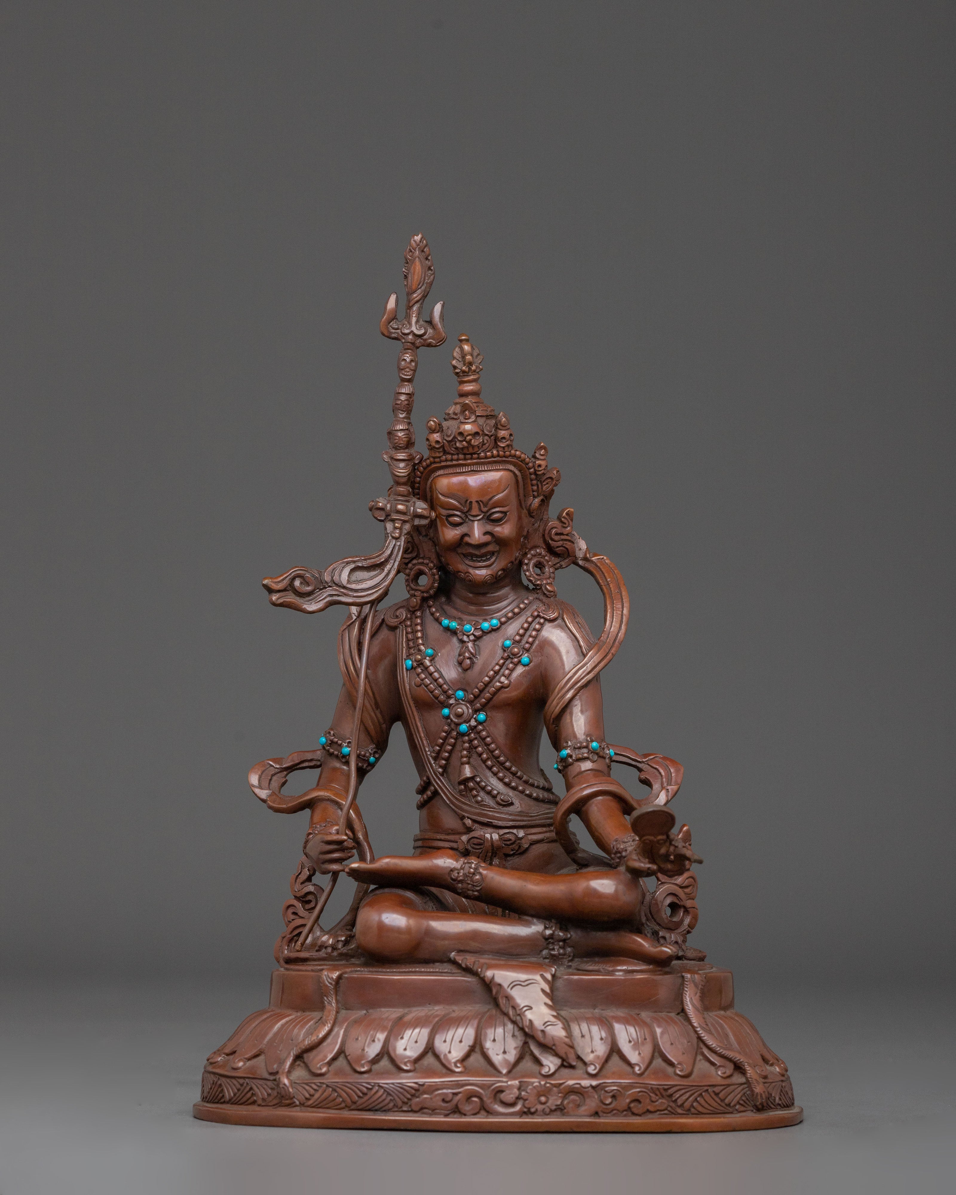 Guru Rinpoche with Eight Manifestation Sacred Statue Collection
