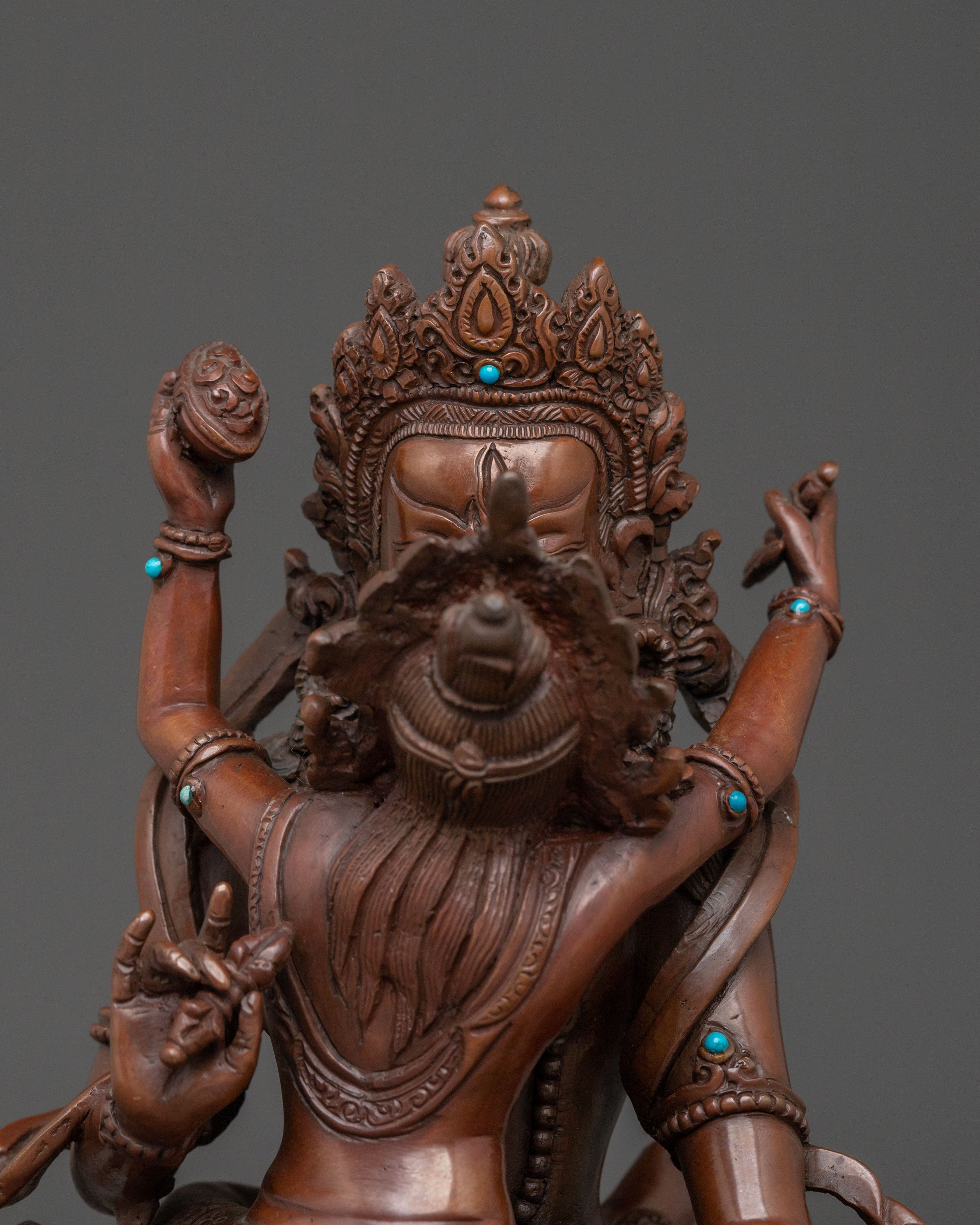 Guru Rinpoche with Eight Manifestation Sacred Statue Collection