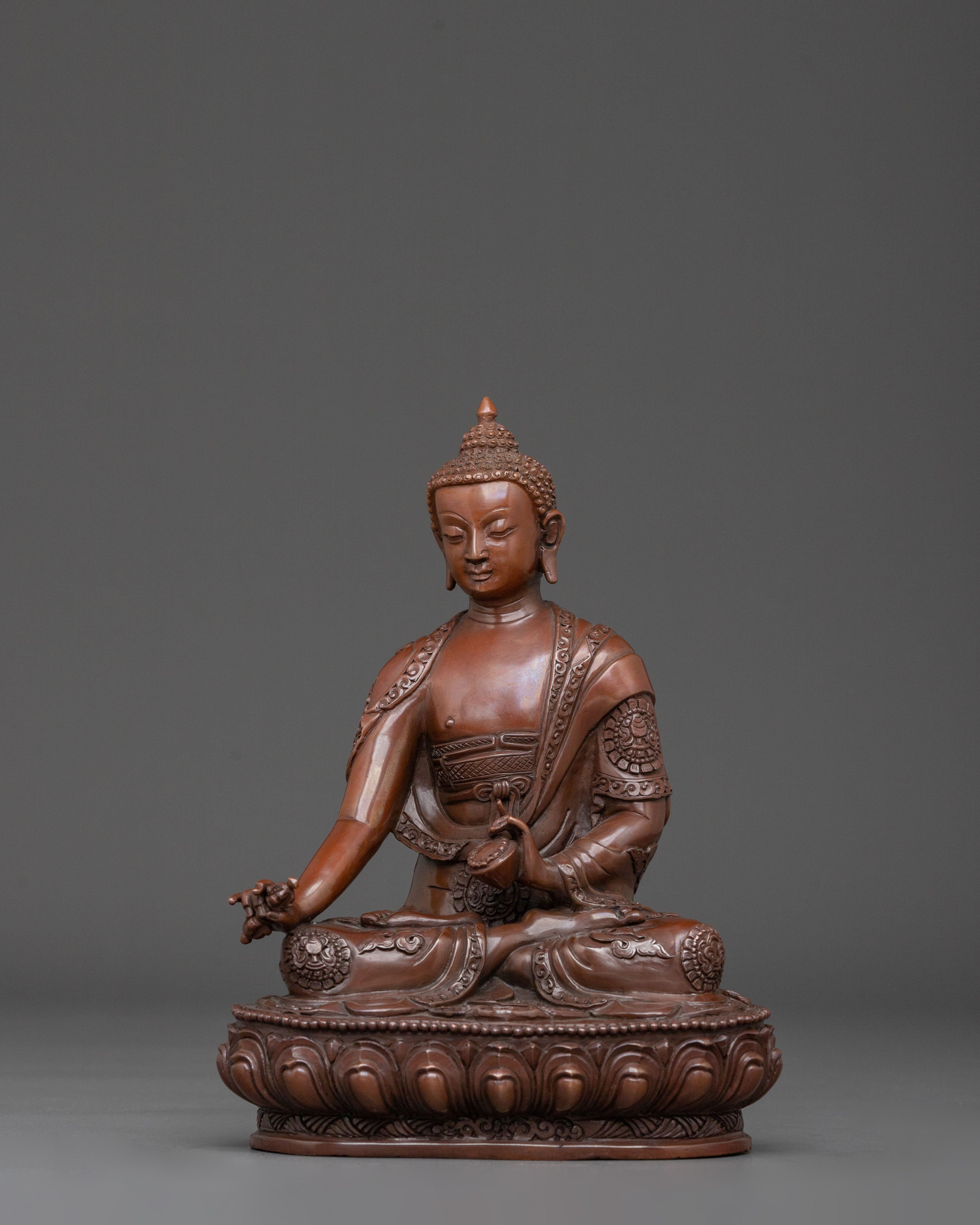 Guru Rinpoche with Eight Manifestation Sacred Statue Collection