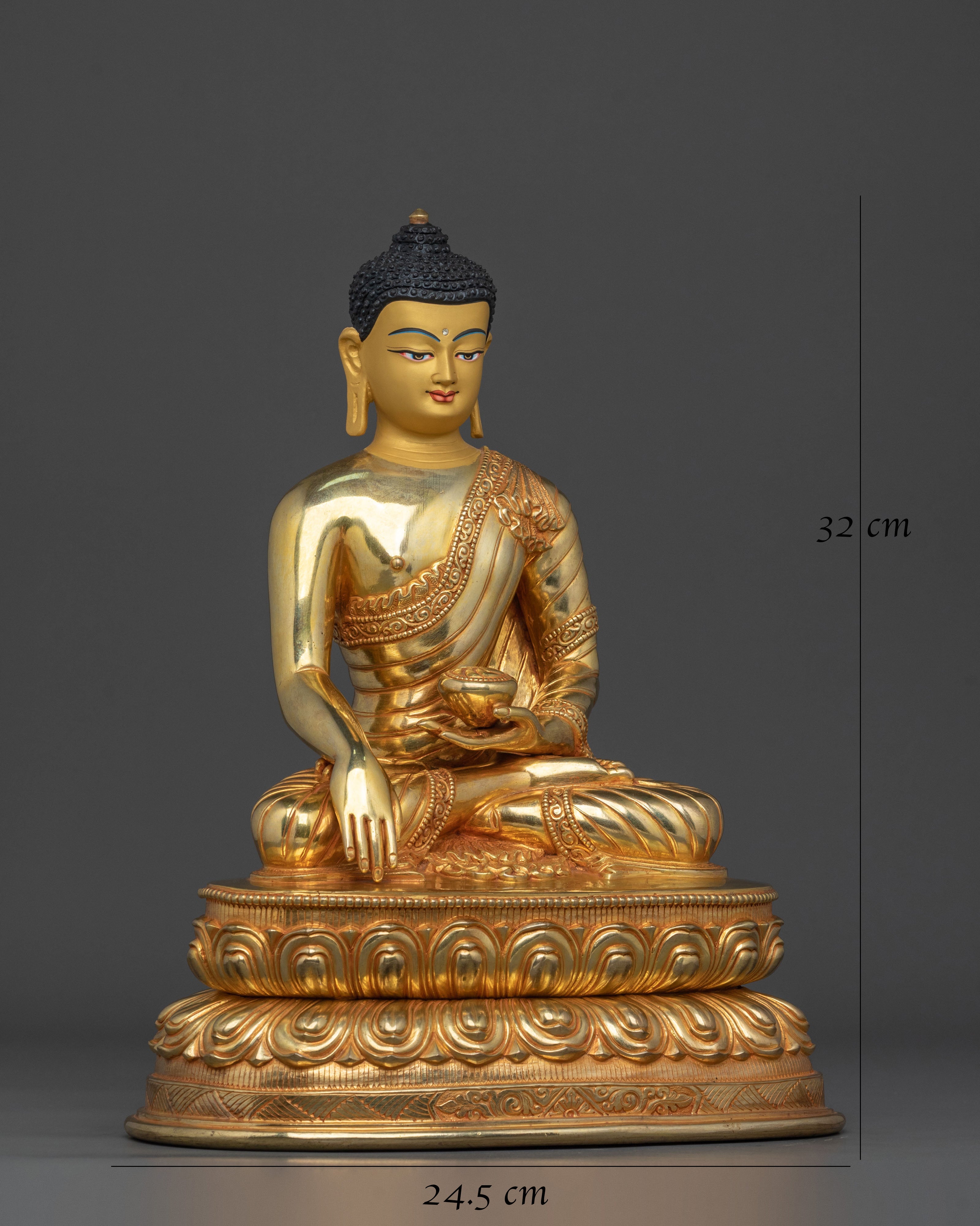 Three Buddhas Statue Set | Figurines for Altar Home Decor