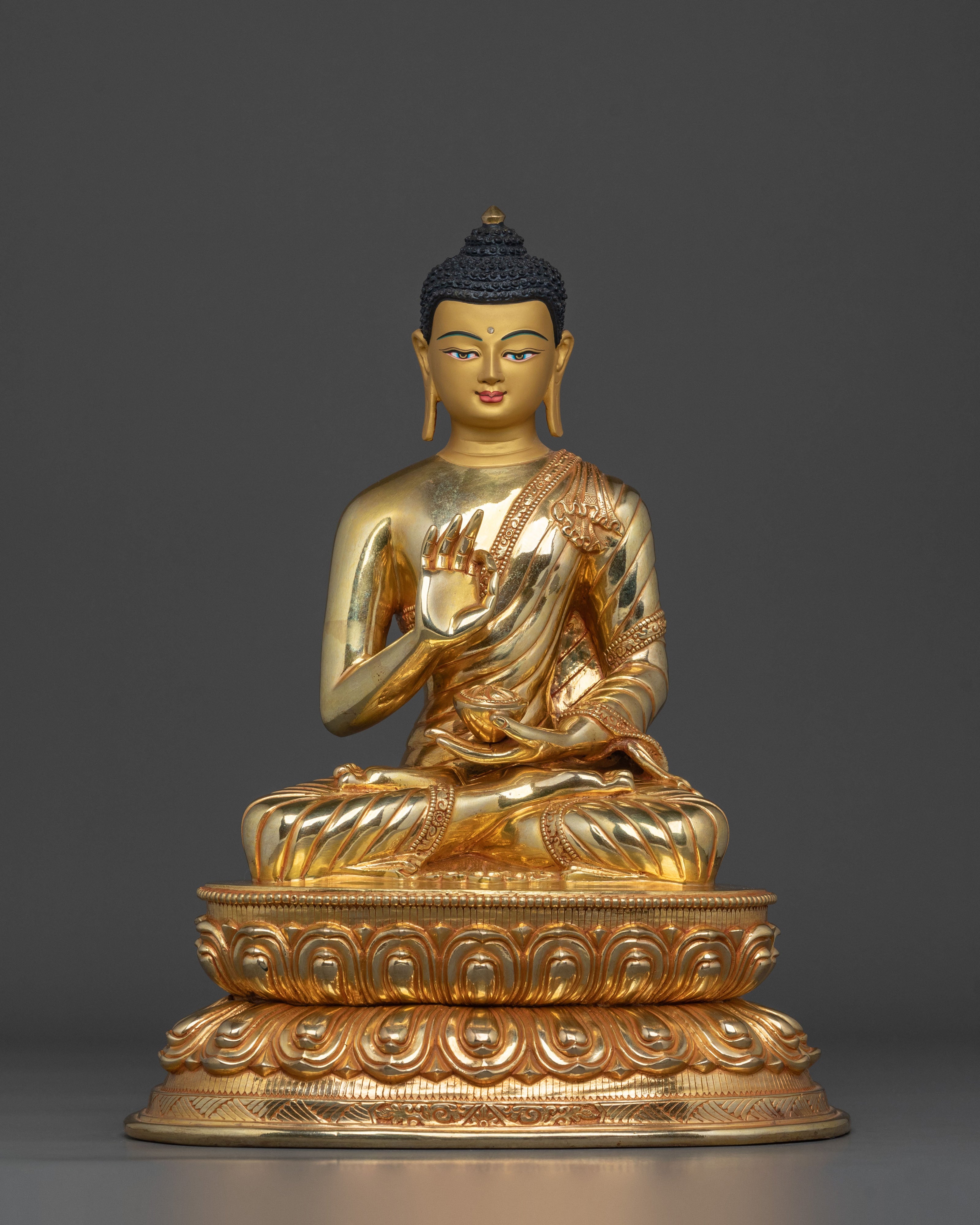 Three Buddhas Statue Set | Figurines for Altar Home Decor