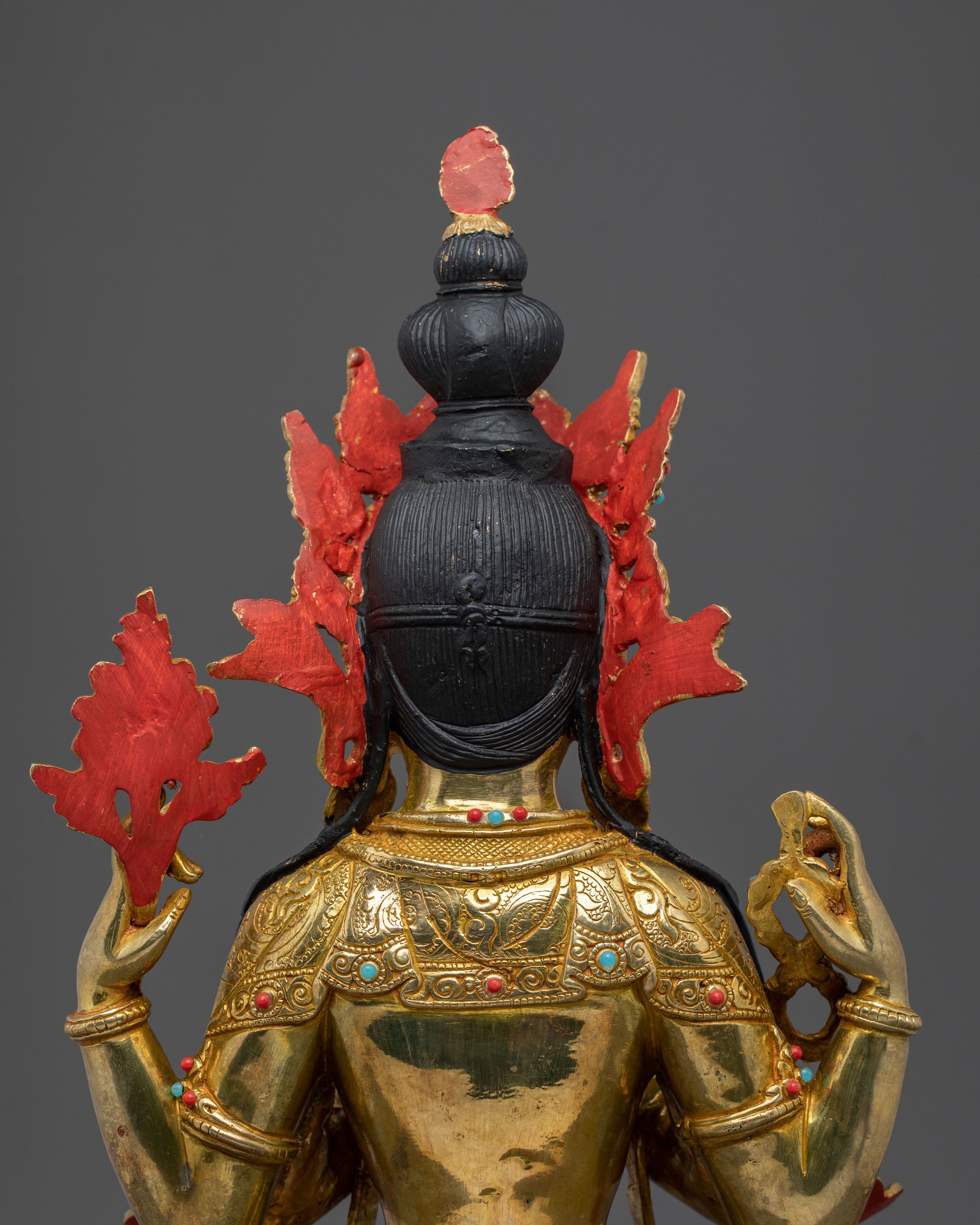 Handmade Buddha Dharma Sangha Statue Collection | Home Decor