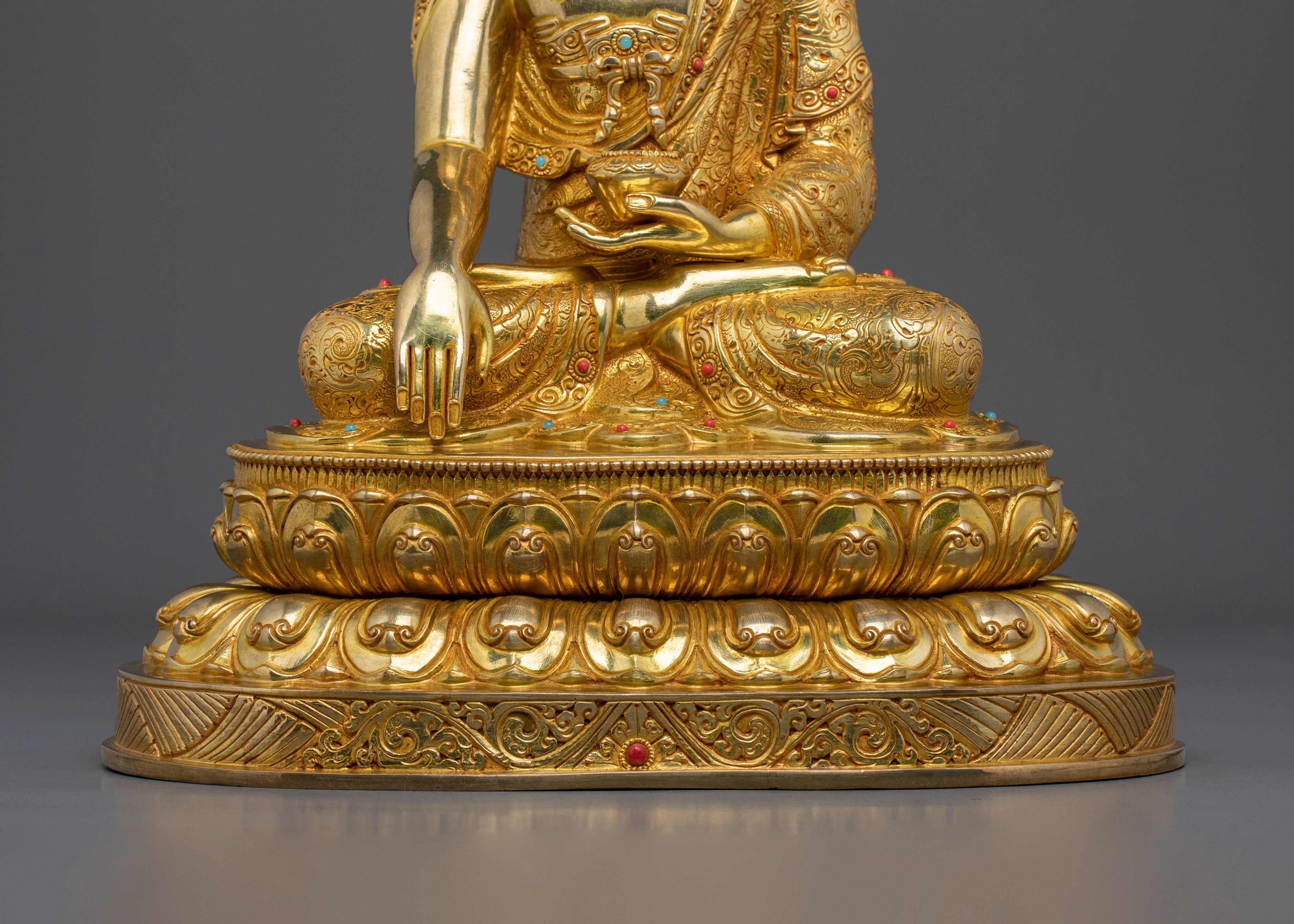 Handmade Buddha Dharma Sangha Statue Collection | Home Decor