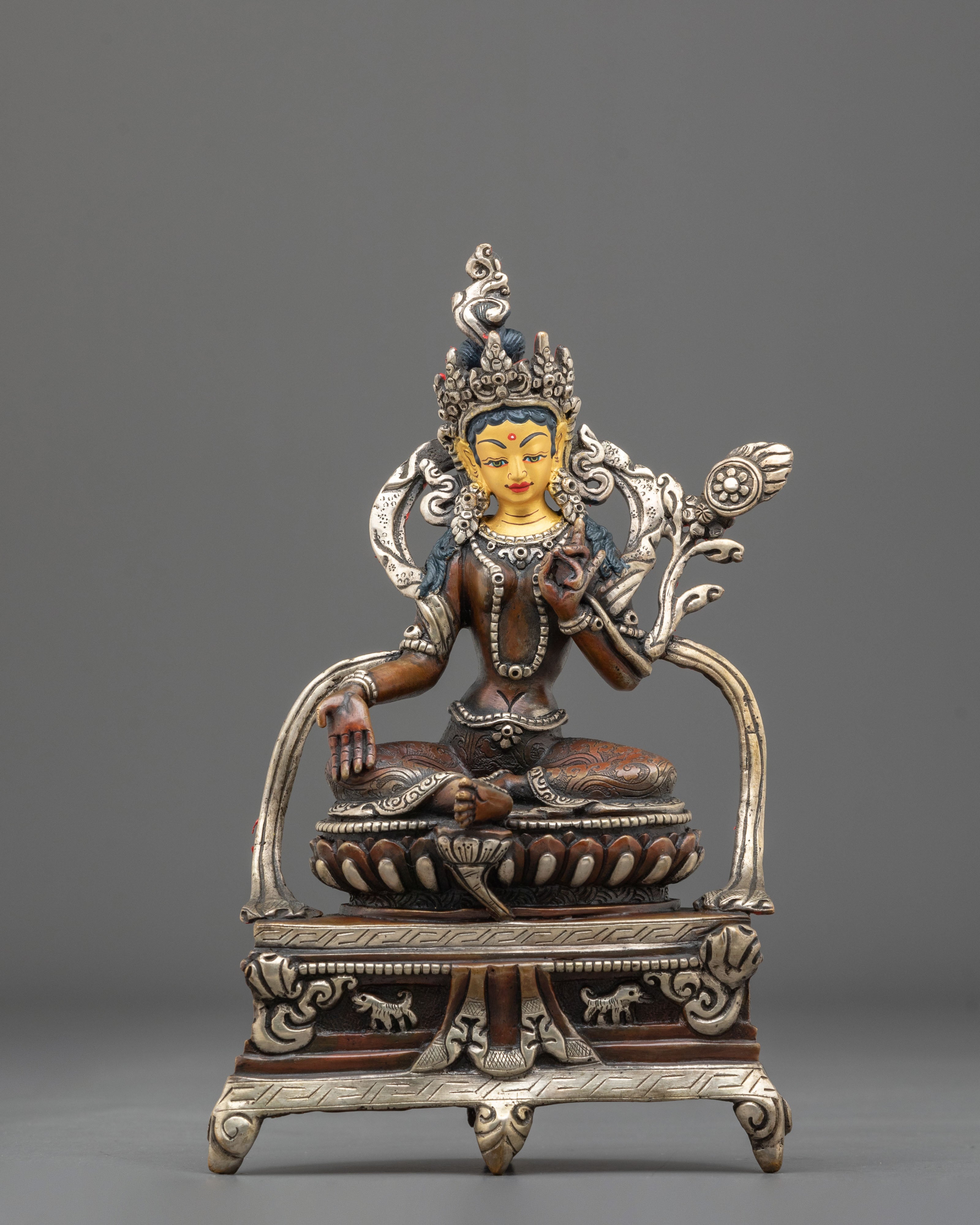 21 Tara Copper Statue Set | Himalayan Spiritual Artistry