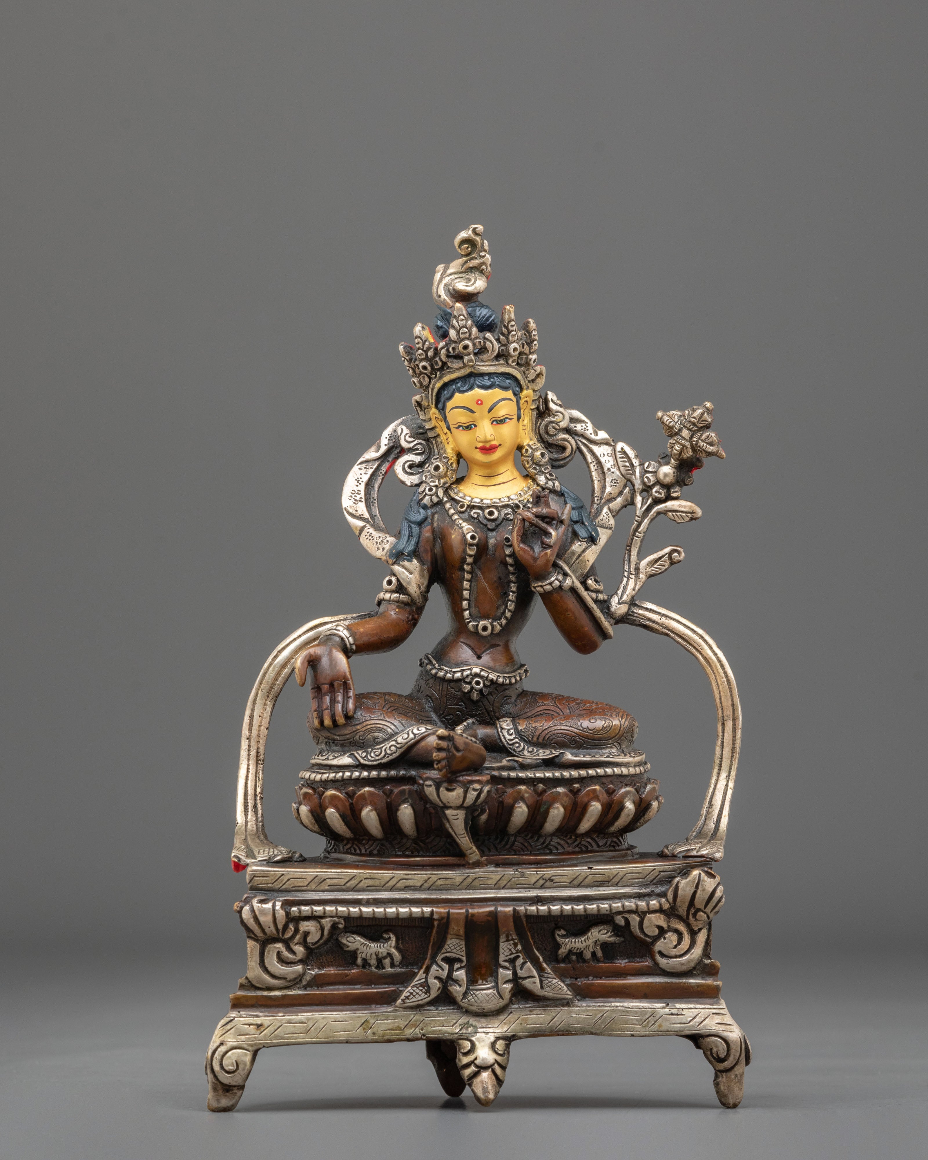 21 Tara Copper Statue Set | Himalayan Spiritual Artistry