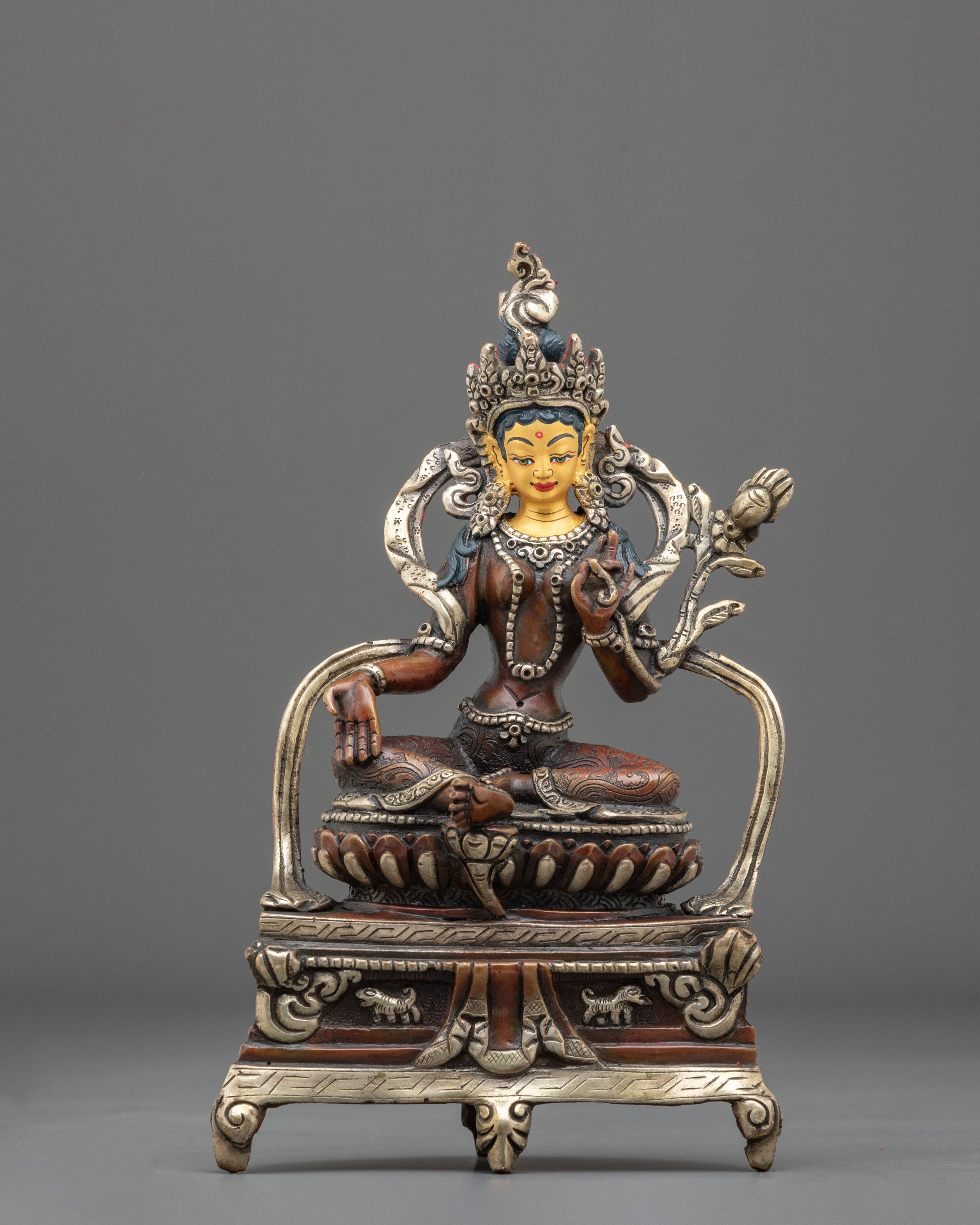 21 Tara Copper Statue Set | Himalayan Spiritual Artistry