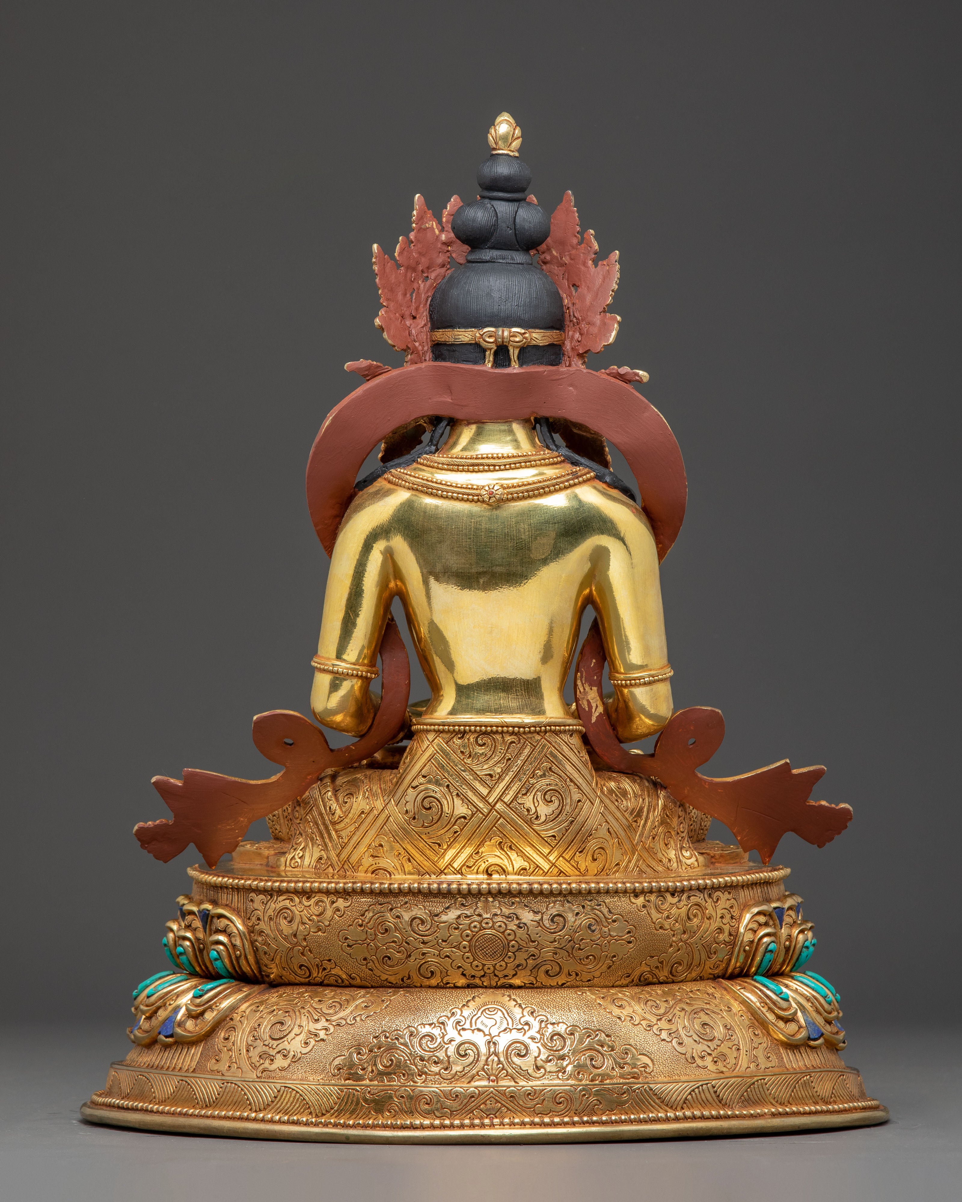 Handmade Statue of Long-Life Buddha Amitayus | Buddha of Infinite Life