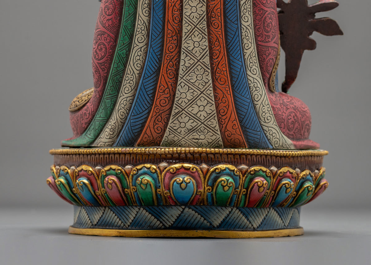 Handmade Yuthok Statue | Sacred Buddhist Figurine