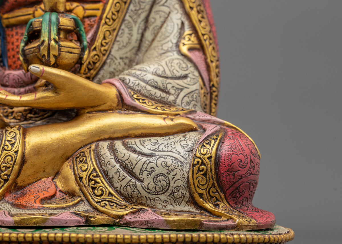 Handmade Yuthok Statue | Sacred Buddhist Figurine