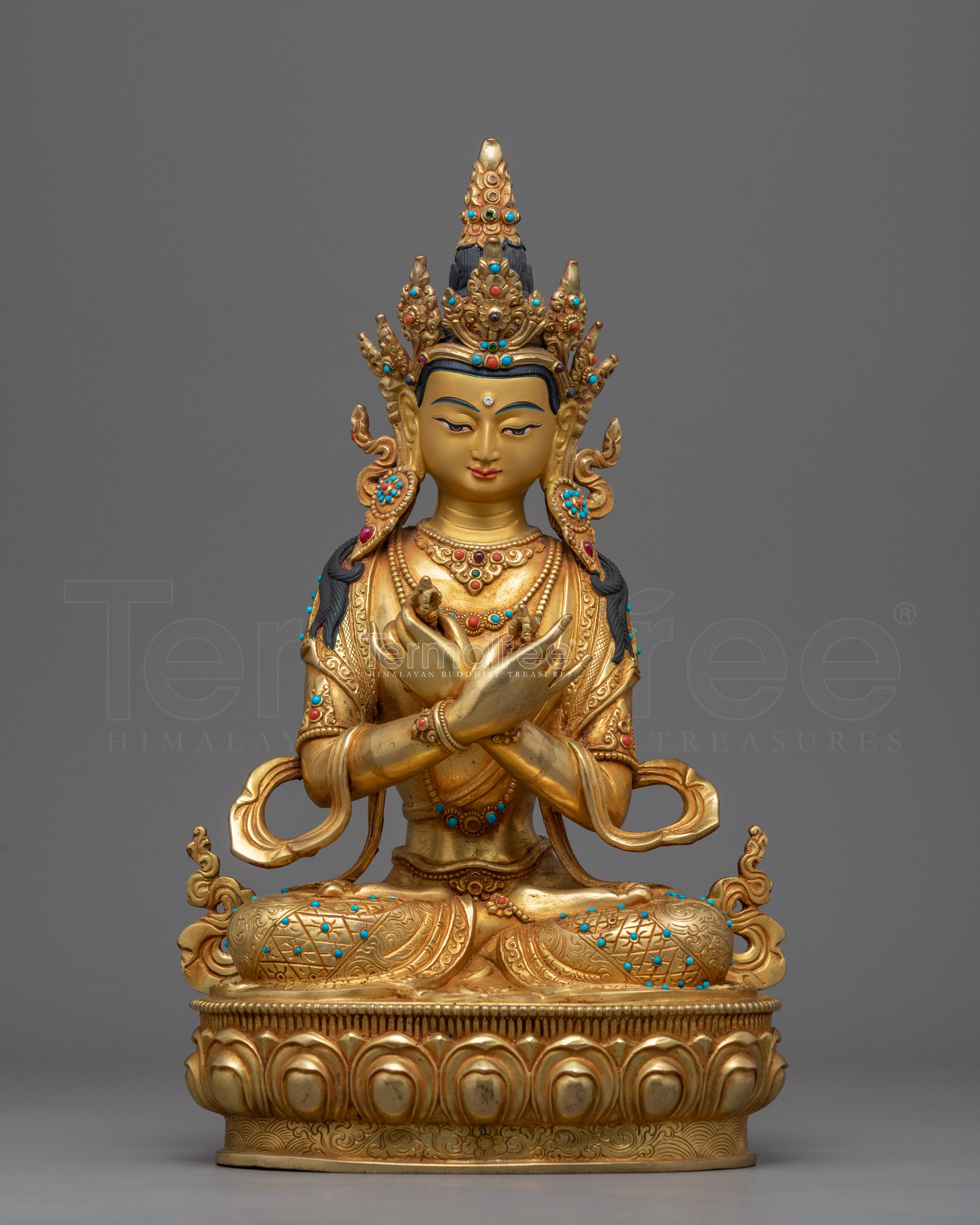Hand Crafted Vajradhara Dorje Chang Statue | Buddhist Statue for Rituals & Meditation