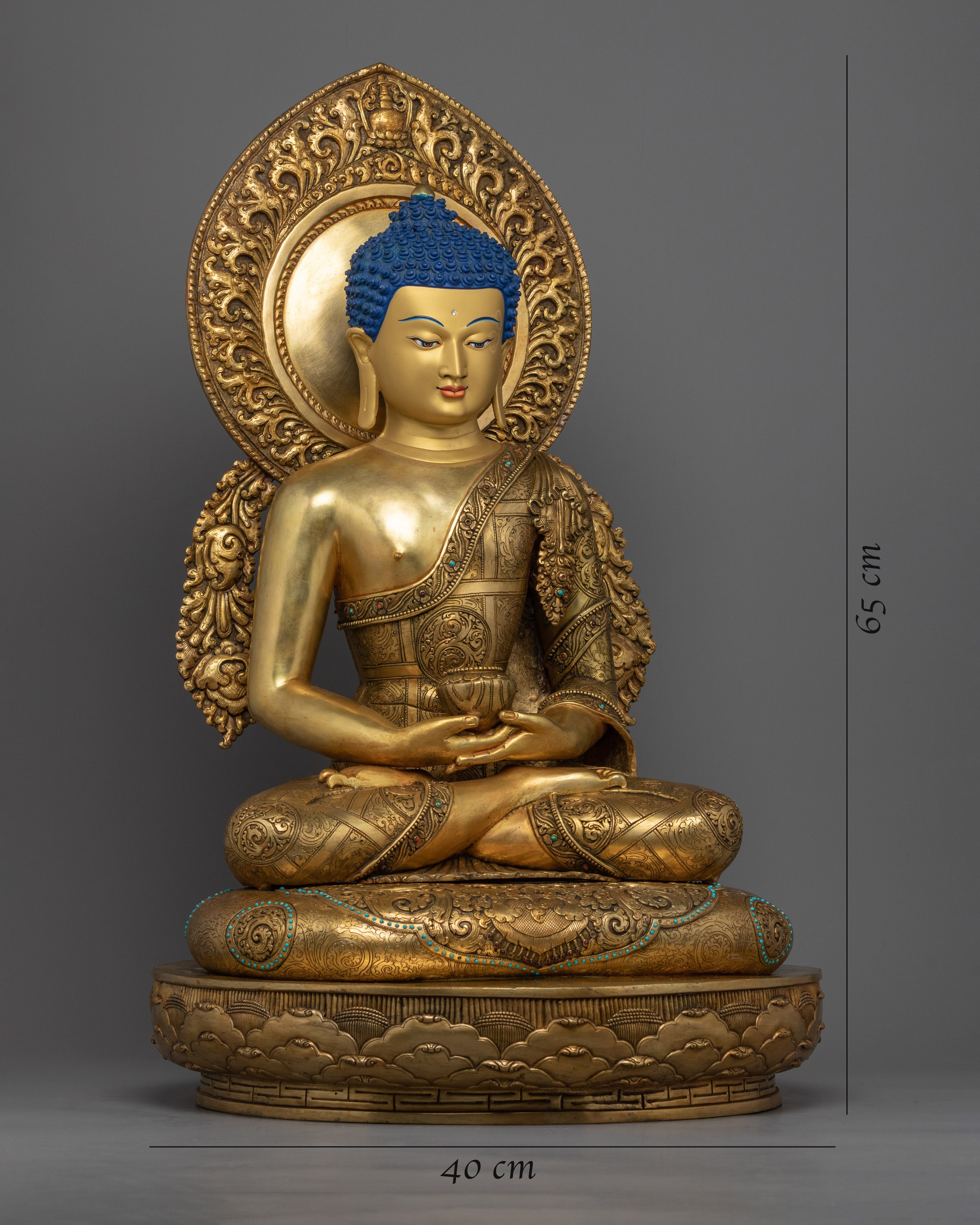 Amitabha Buddha Chant Practice Statue | Hand-Carved Buddhist Statues