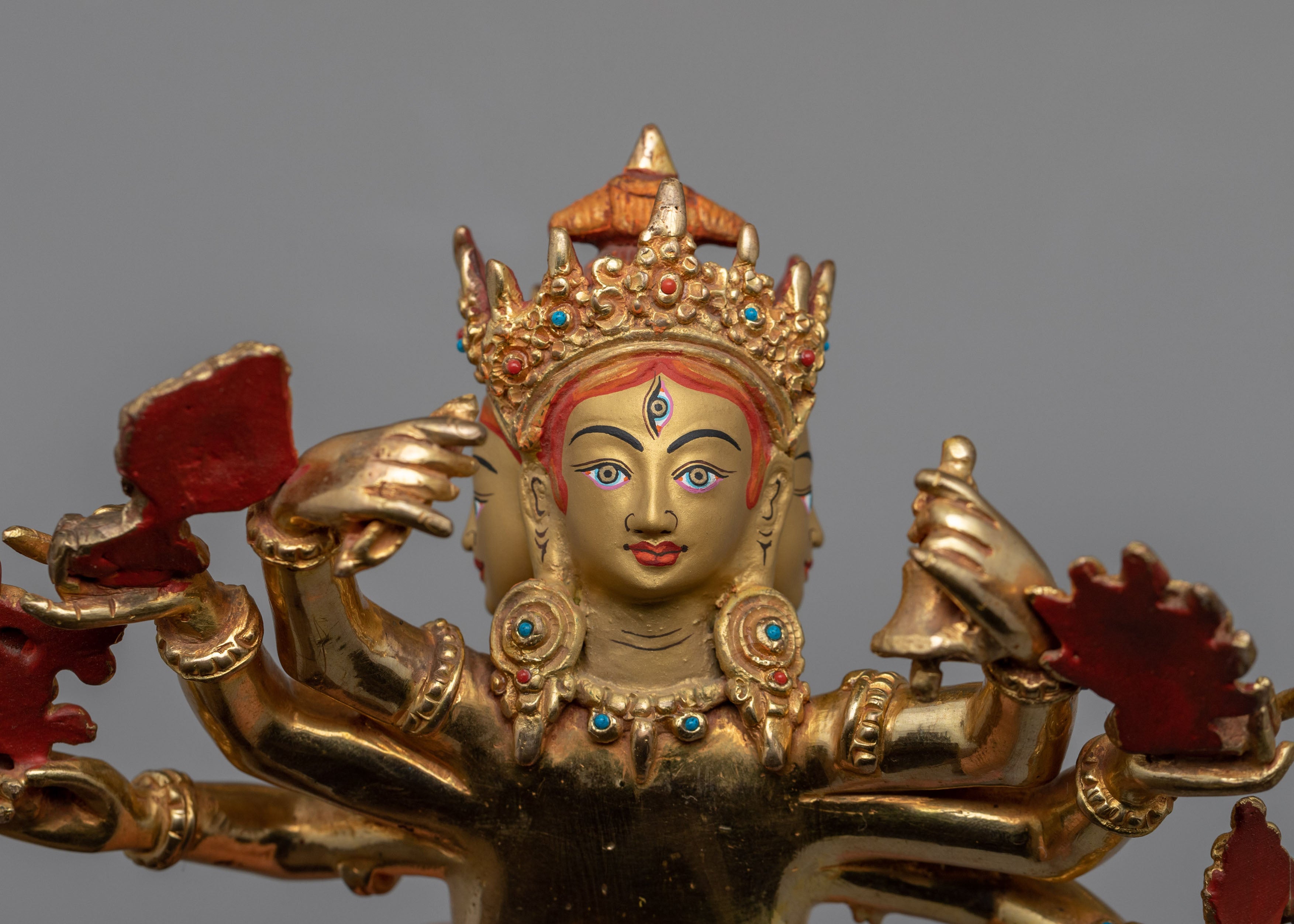 Guhyasamaja Akshobyarajra Statue | Handcrafted Buddhist Statue for Meditation