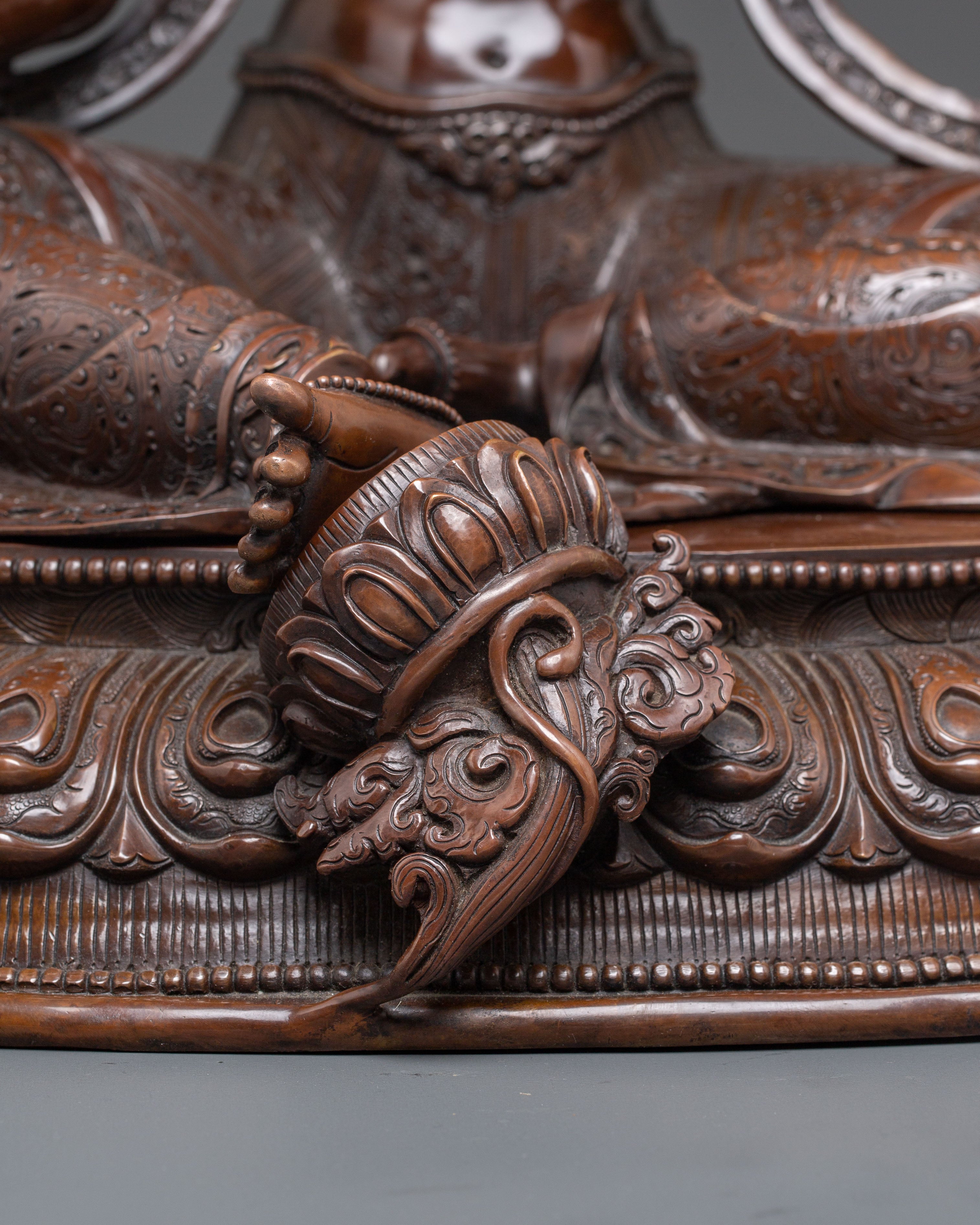 Handmade Statue of Mother Green Tara, Symbol of Compassion | Feminine Energy